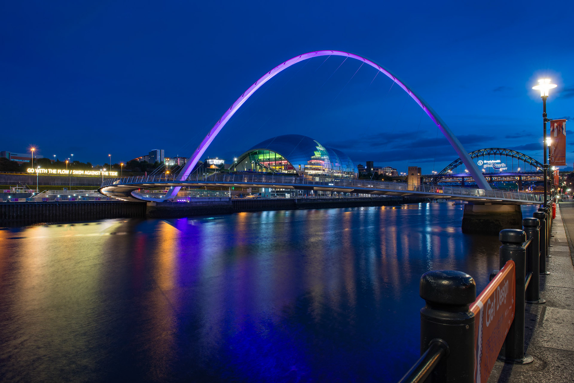 Gatehead Millenium Bridge, Gateshead