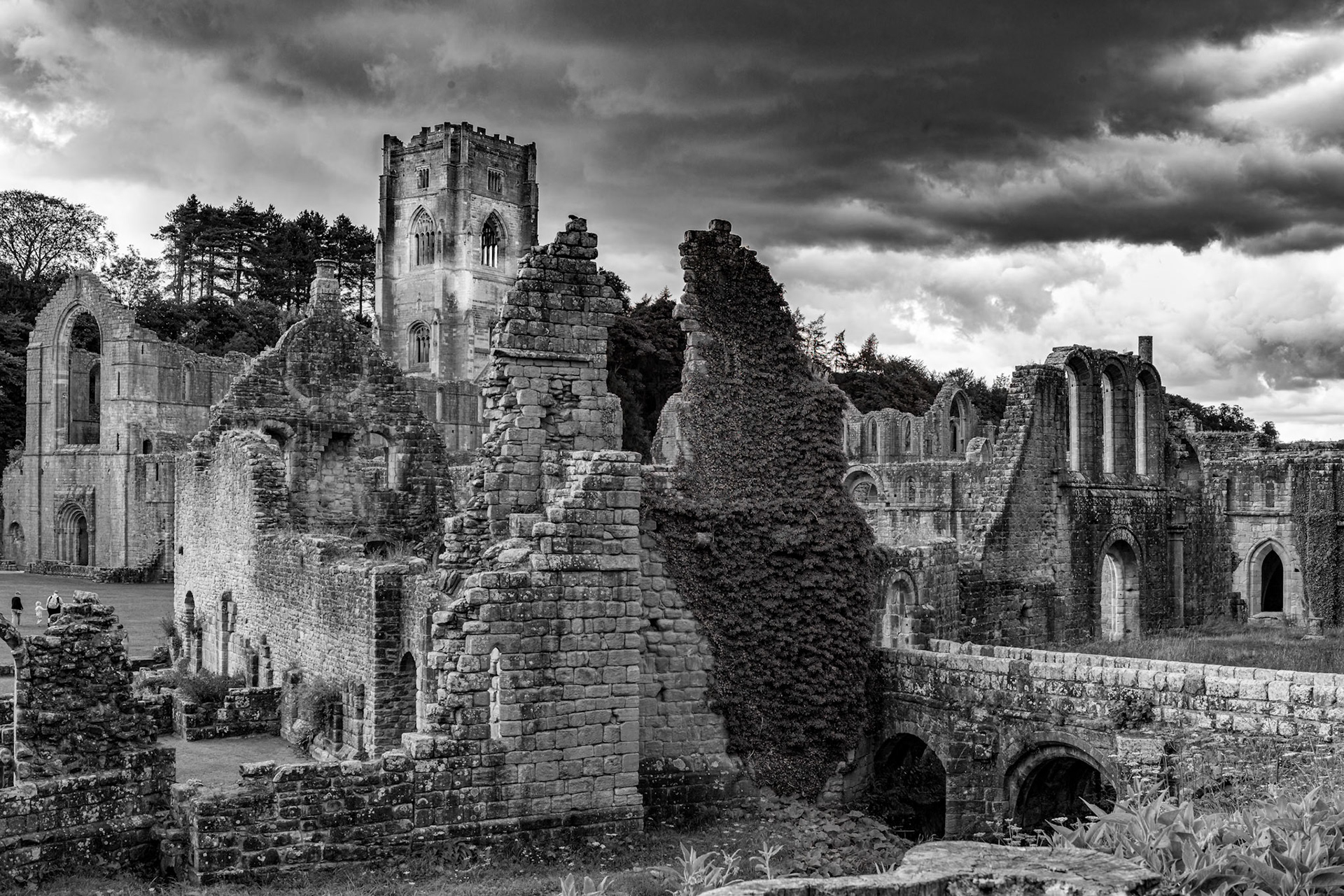 Fountains Abbey overview