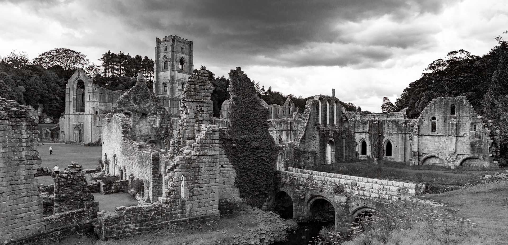 Fountains Abbey overview #2