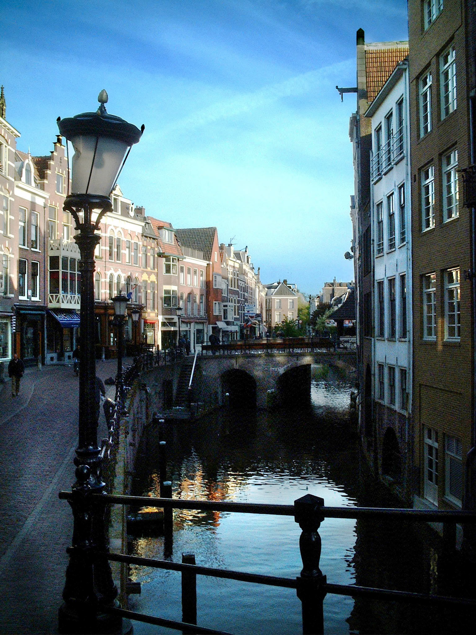 Old fishmarket, Oudegracht, Utrecht