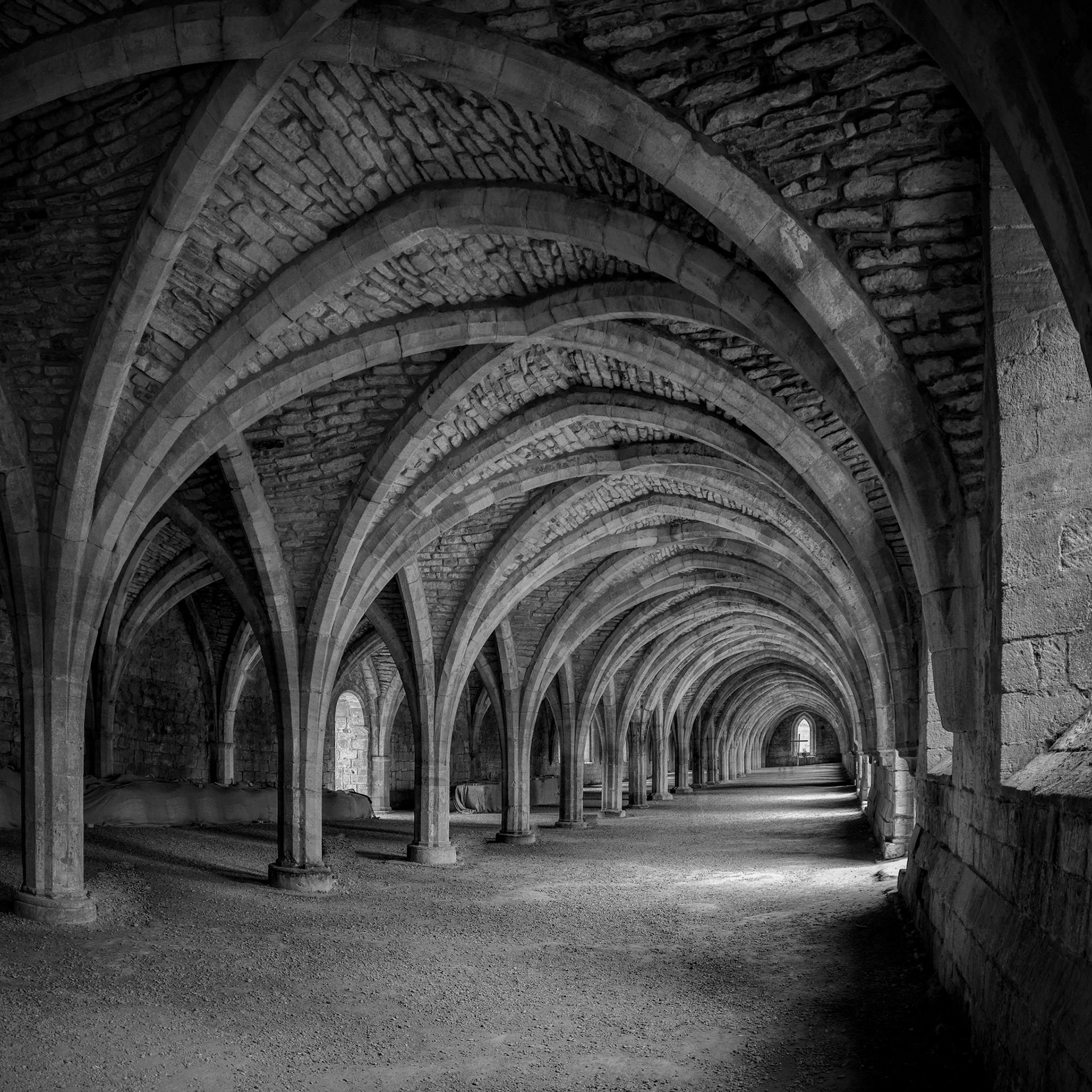 Fountains Abbey Cellar