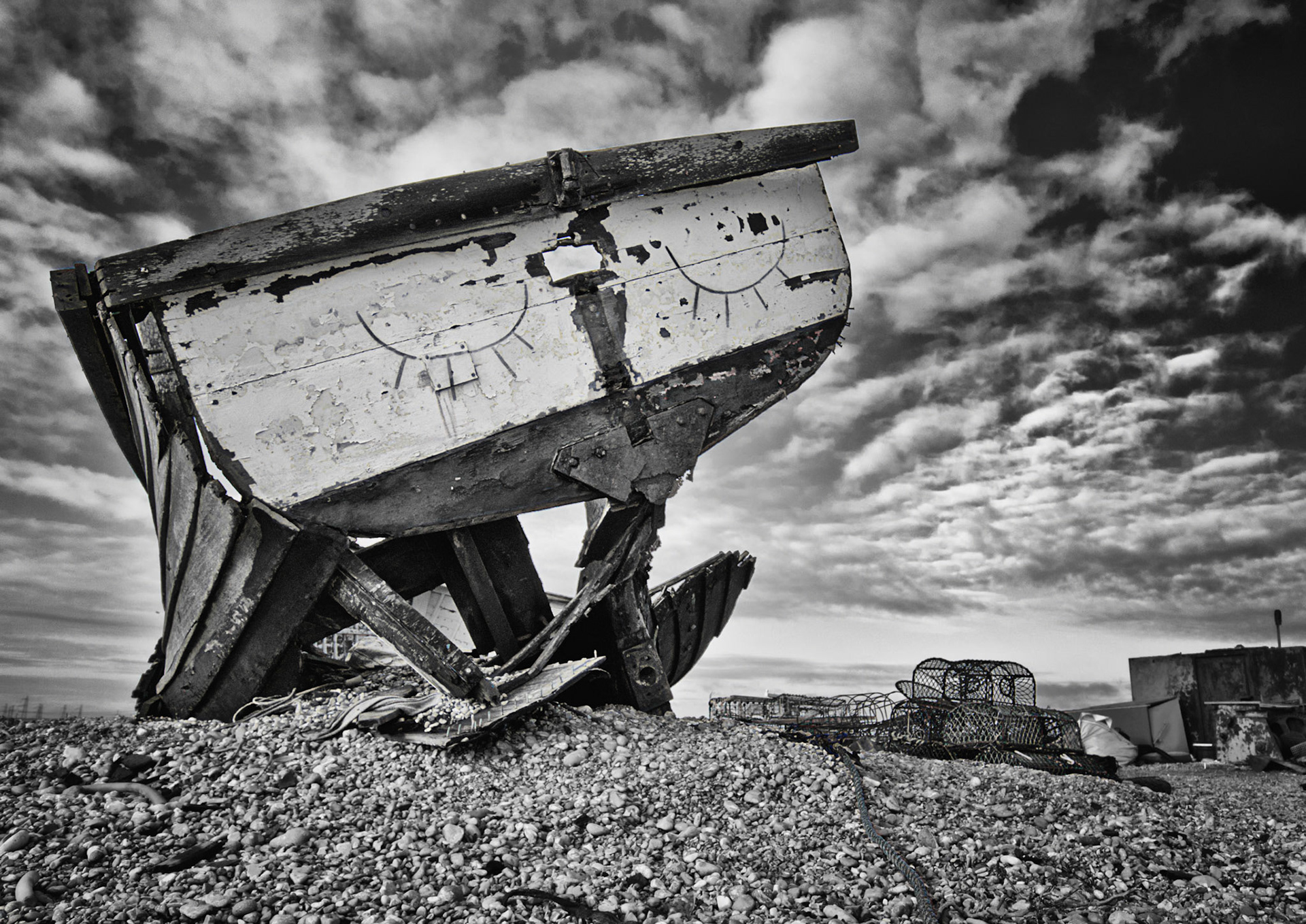Derelict at Dungeness, Kent