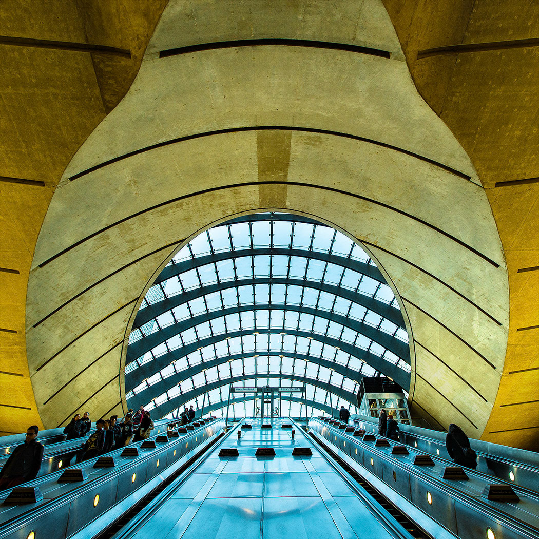 Canary Wharf Undergound Station, London