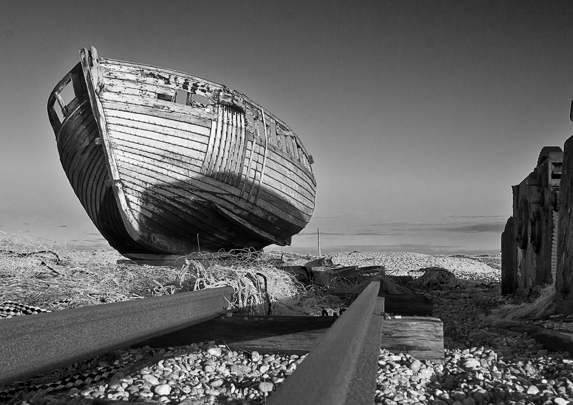 End of the line, Dungeness, Kent