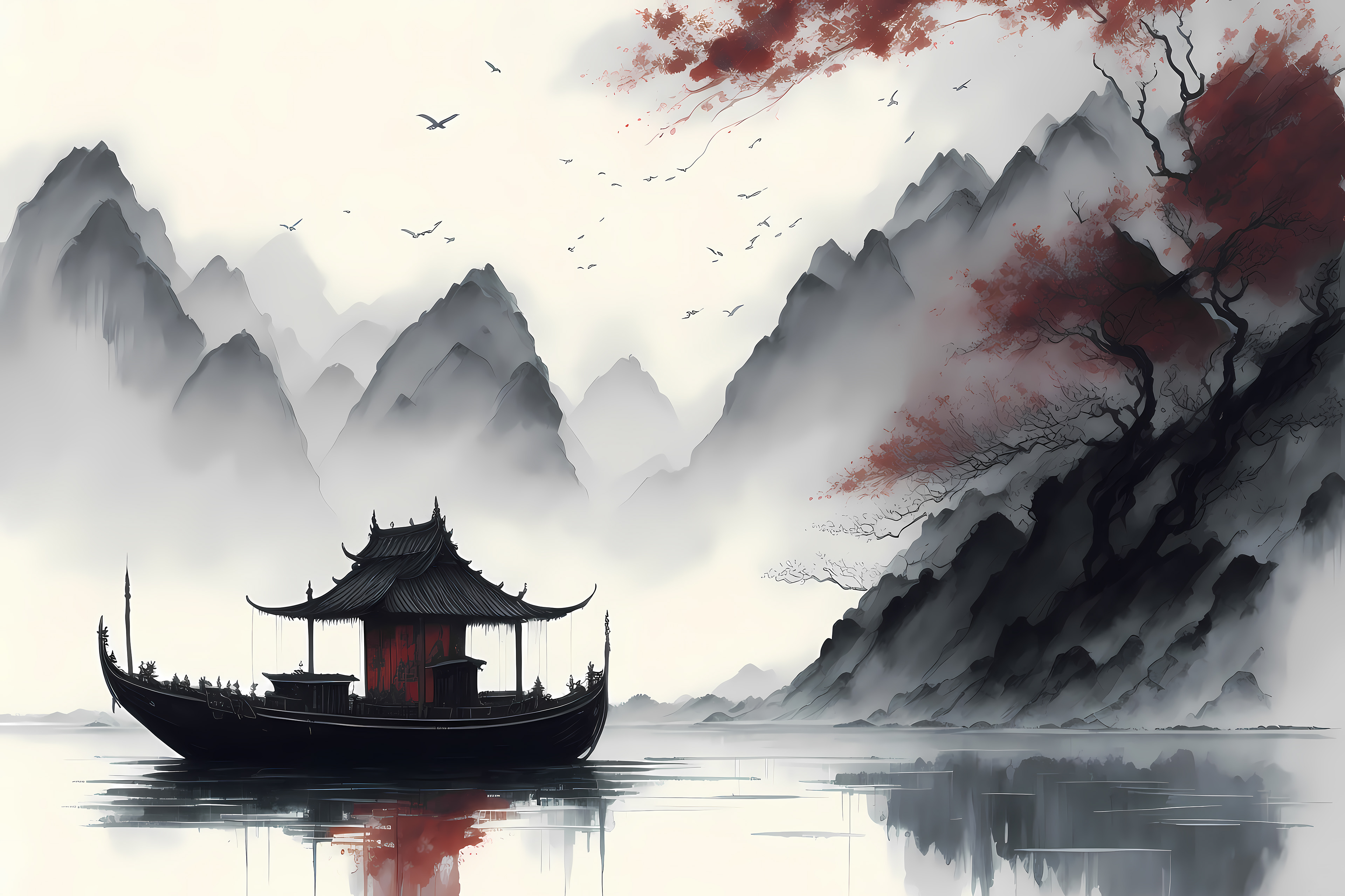 Chinese Ink Painting