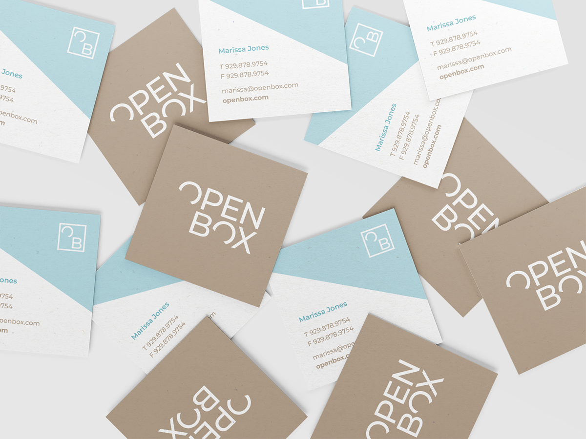Open Box brand application 3