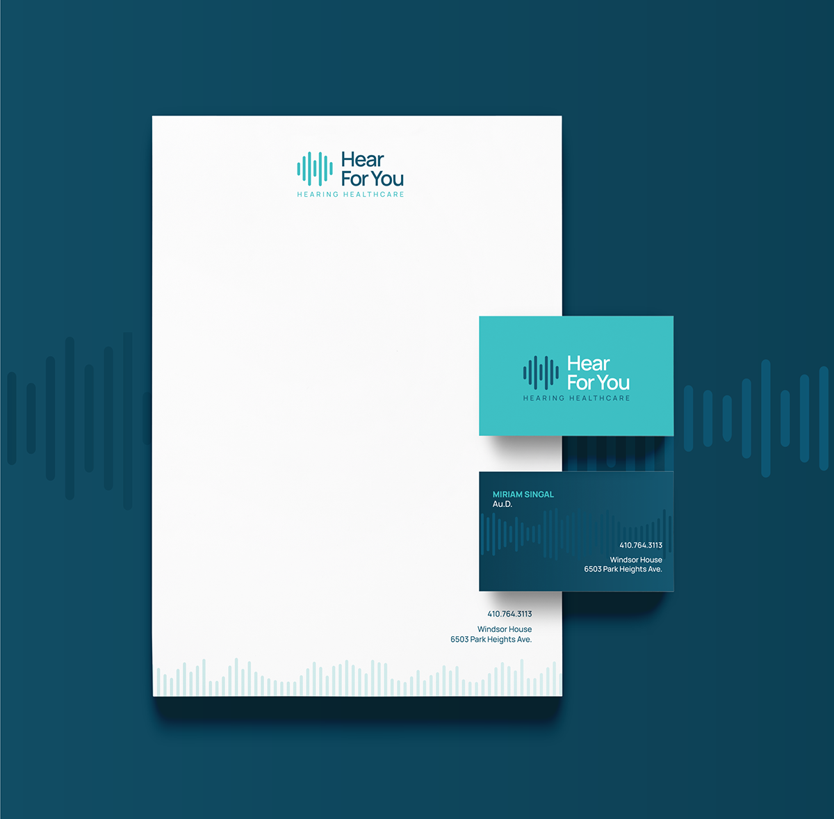 Hear For You brand application 3