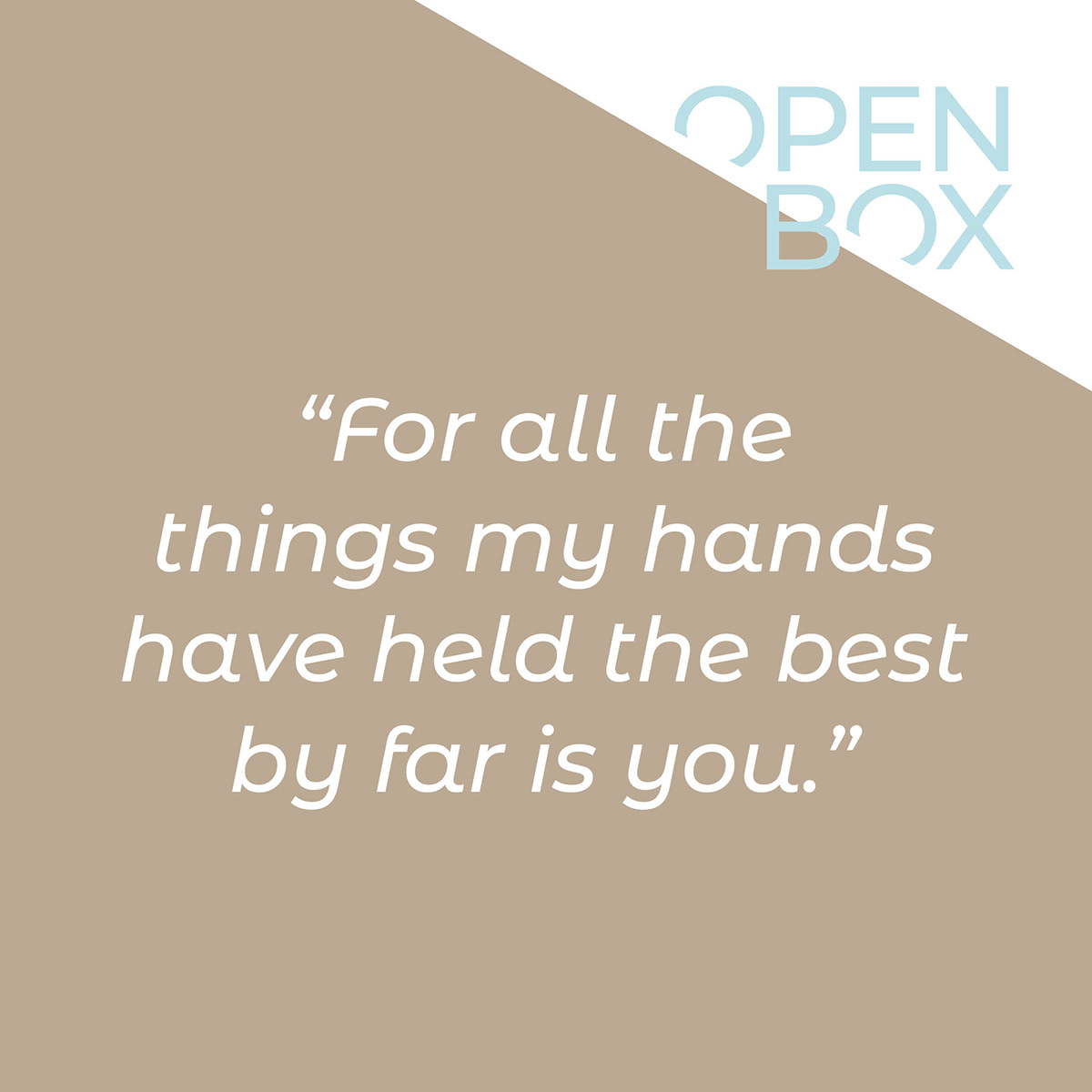 Open Box brand application 7