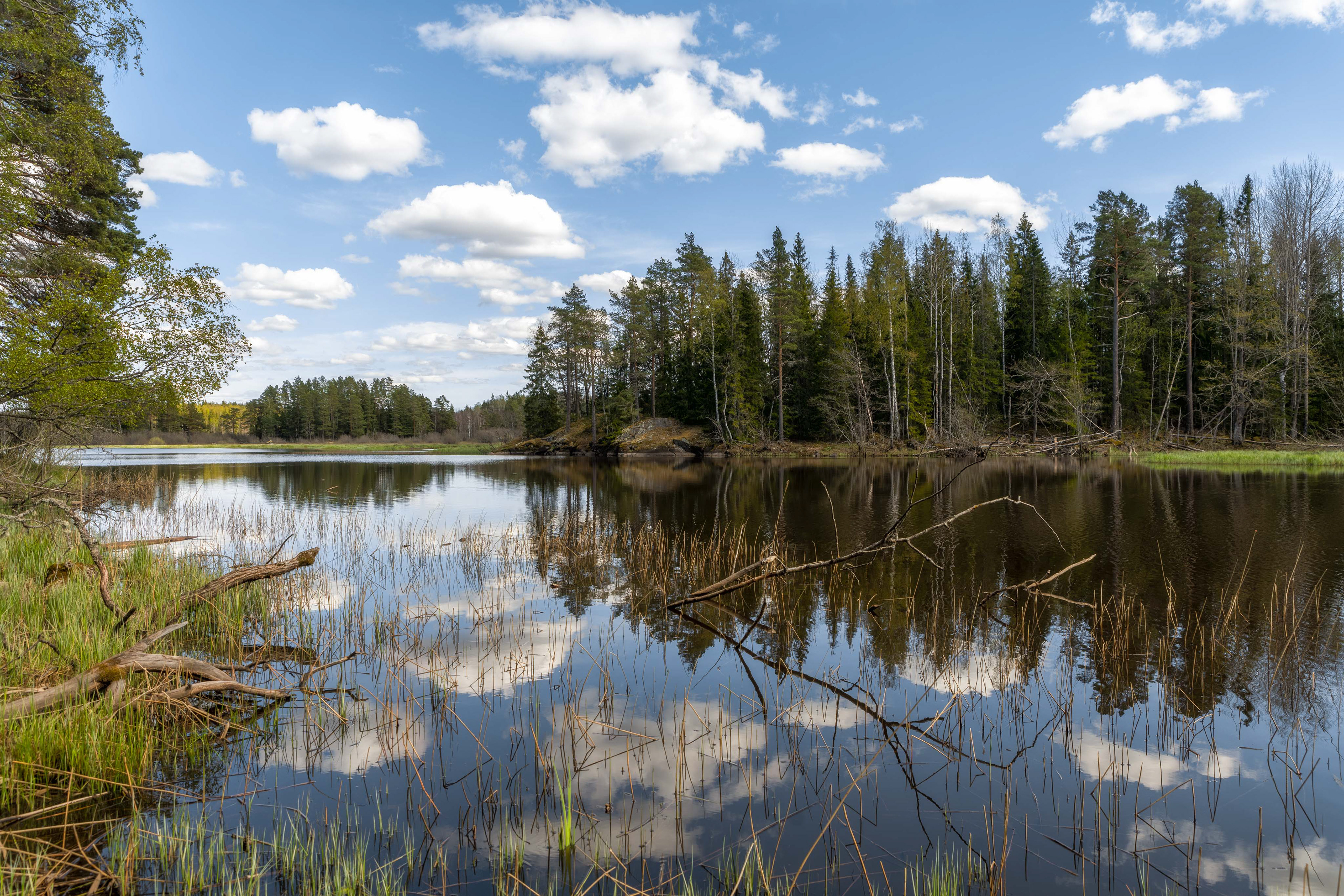 River landscape around Öberget