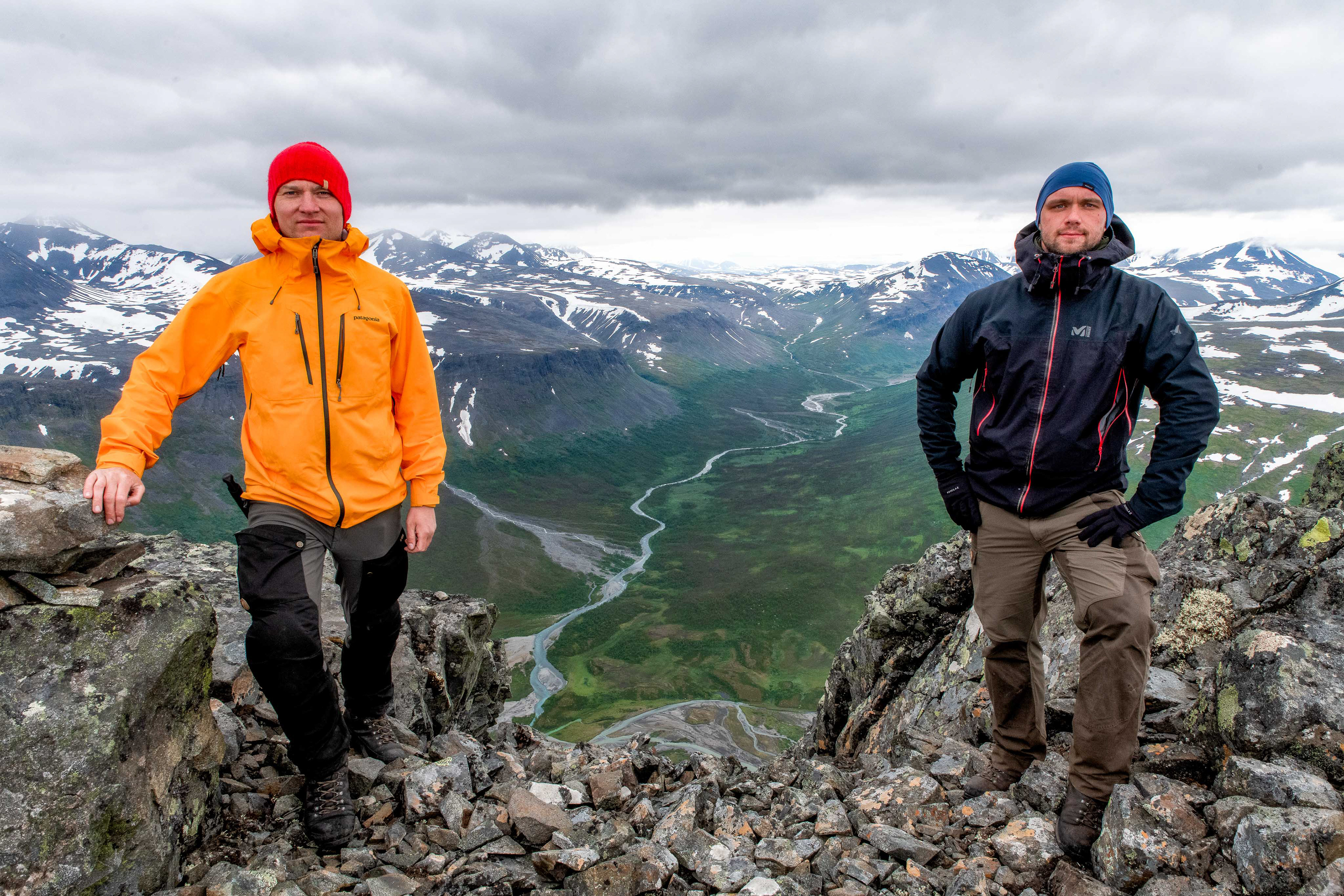 On the summit of Låddebakte (1537m)