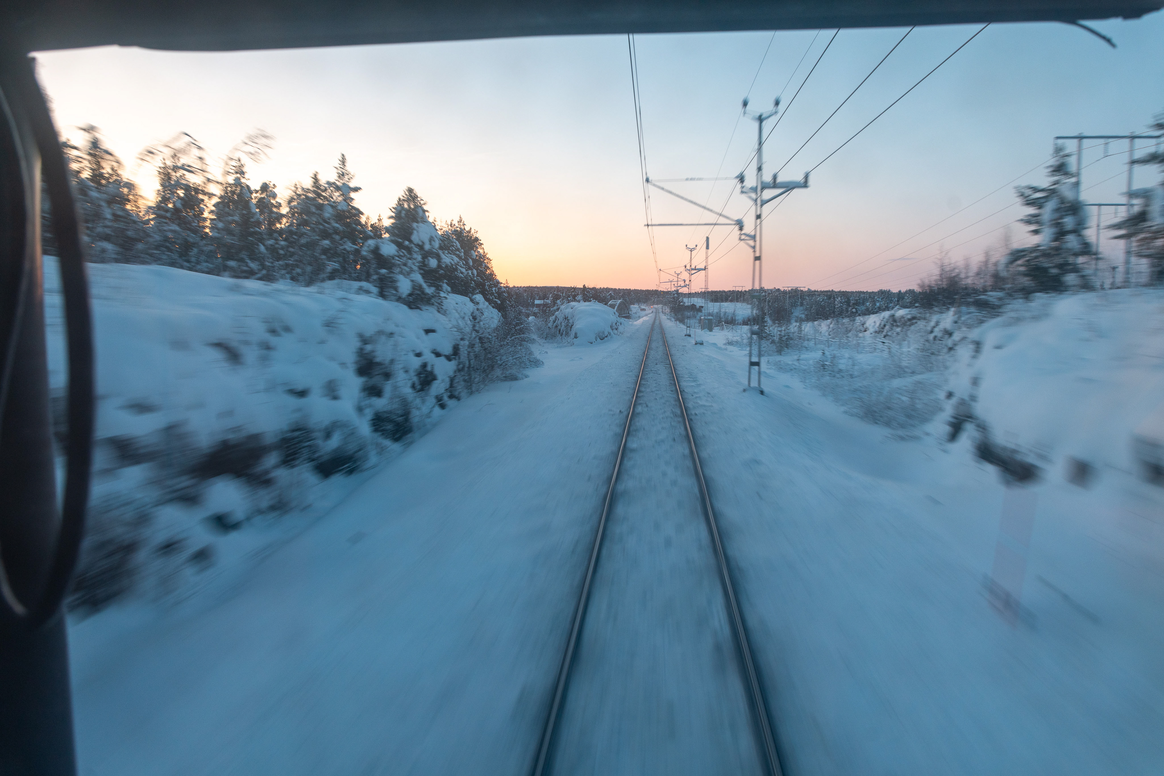 SJ night train from Stockholm
