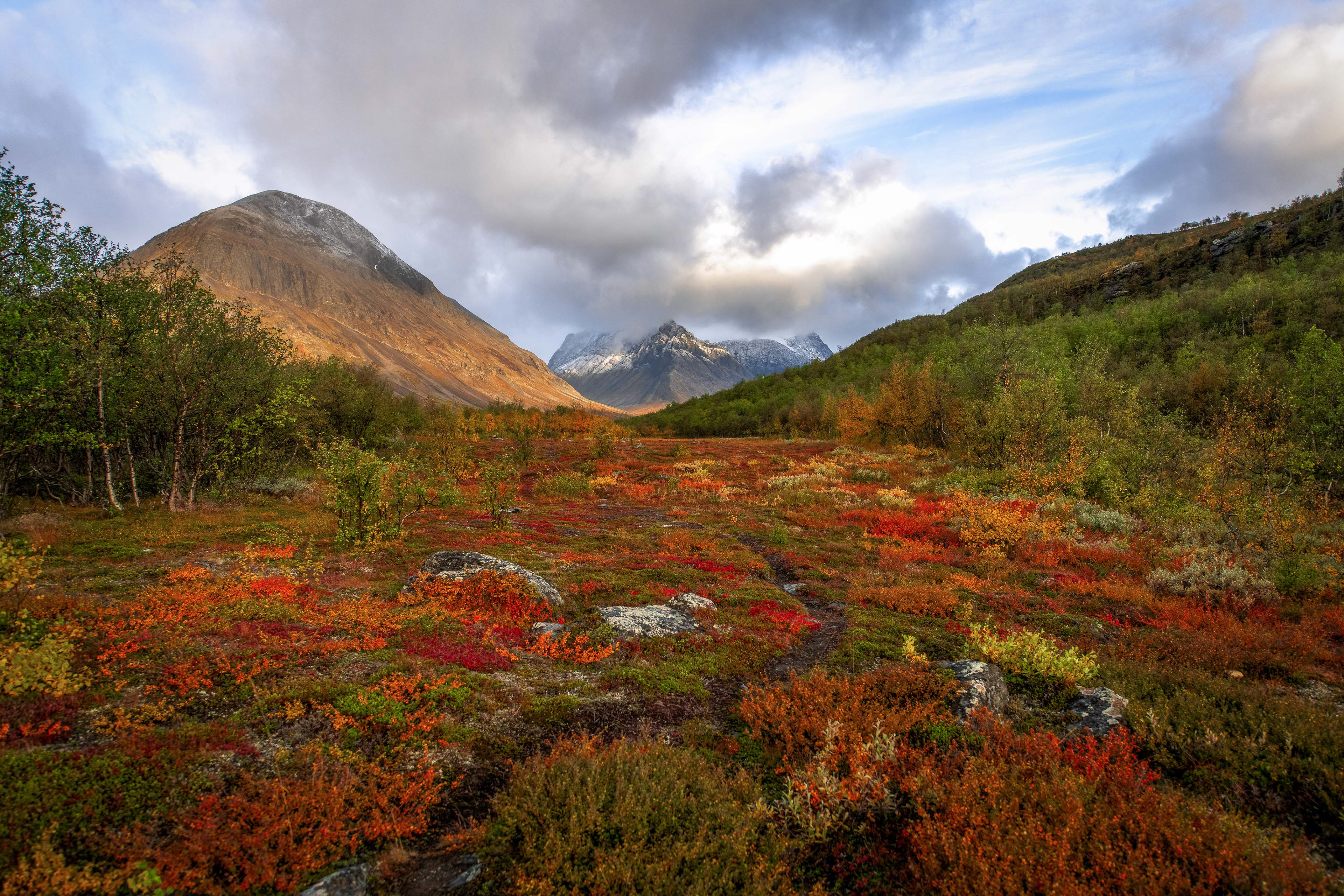 Trail to Vistasstugan