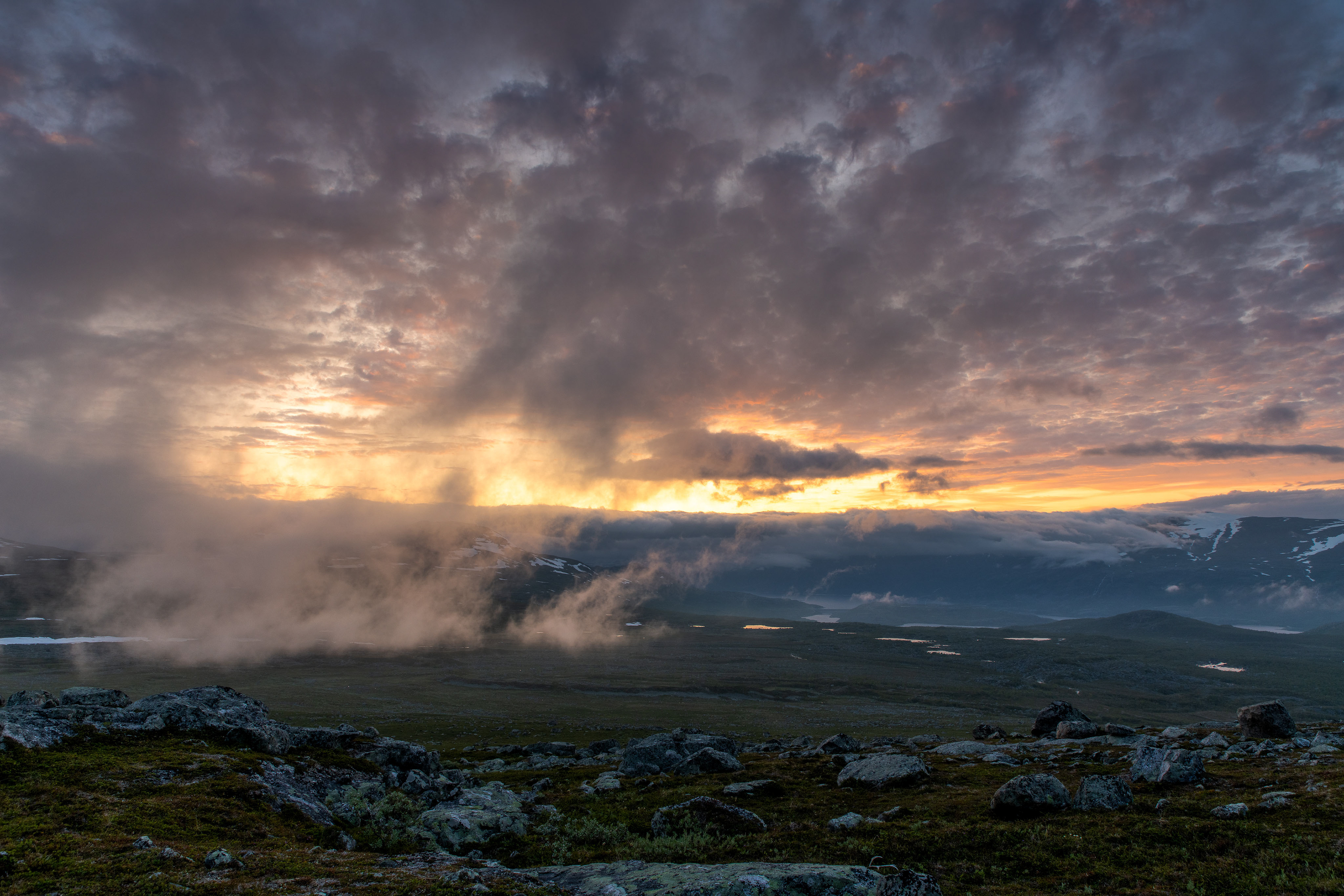 First evening of the trip