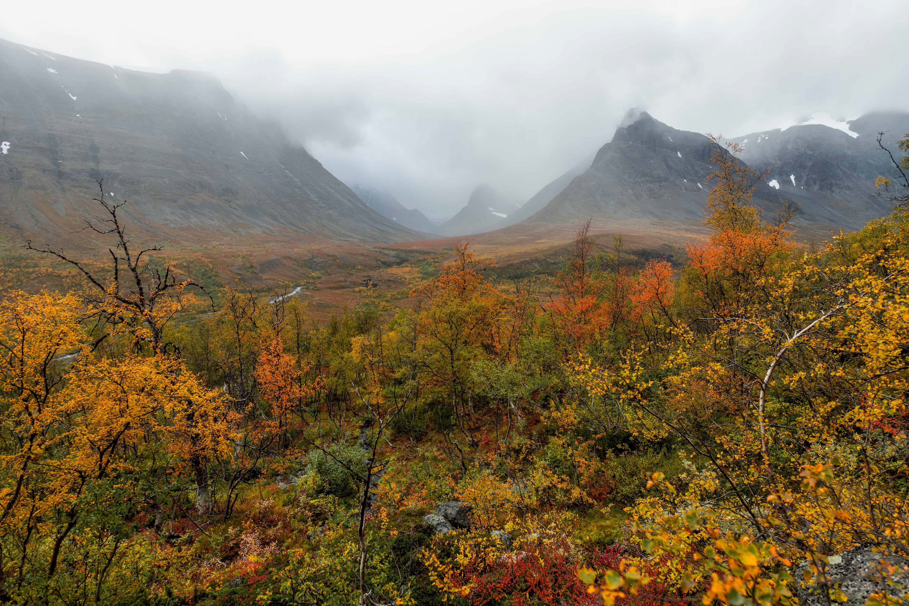 Stuor Räitavagge seen from Vistas