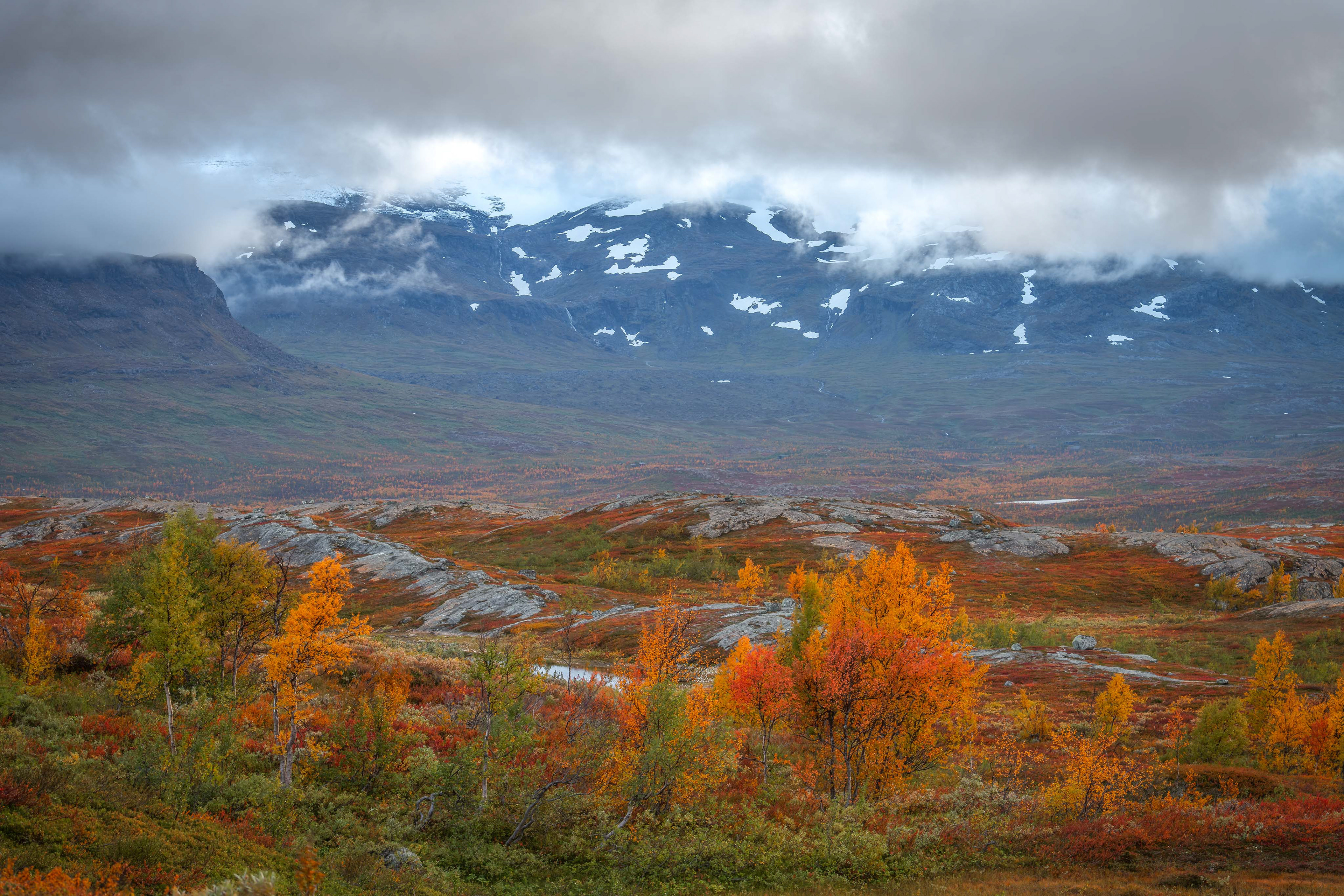 Malmbanan to Narvik goes through this valley