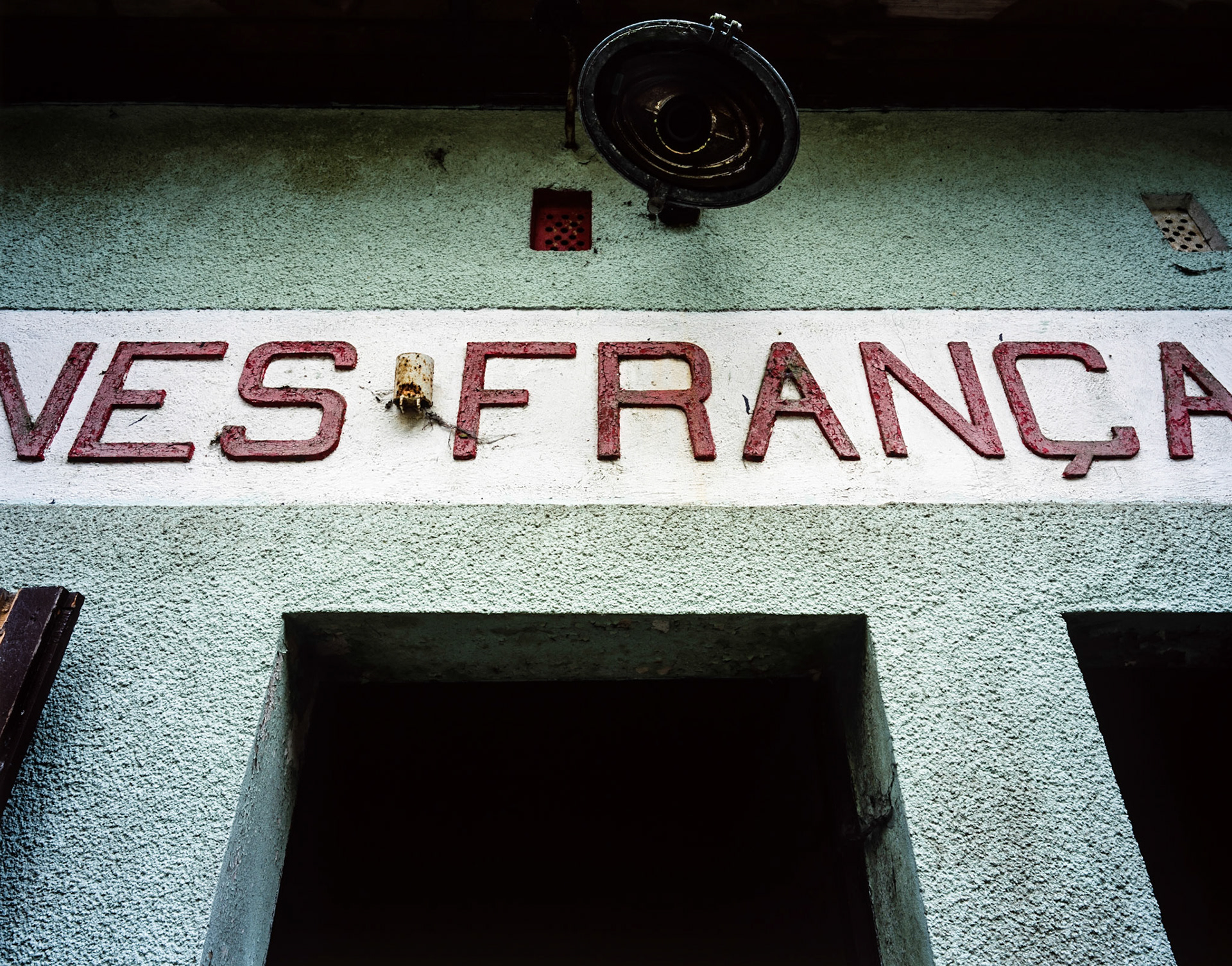 Douanes Francaise - former French border post on border with Belgium