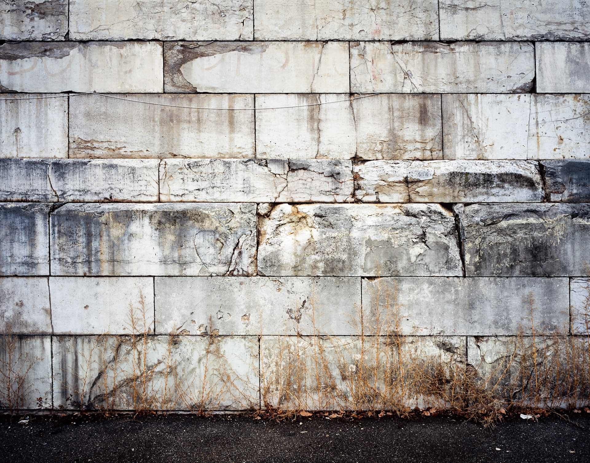 Detail shot of Zeppelintribüne in Nürnberg, Germany