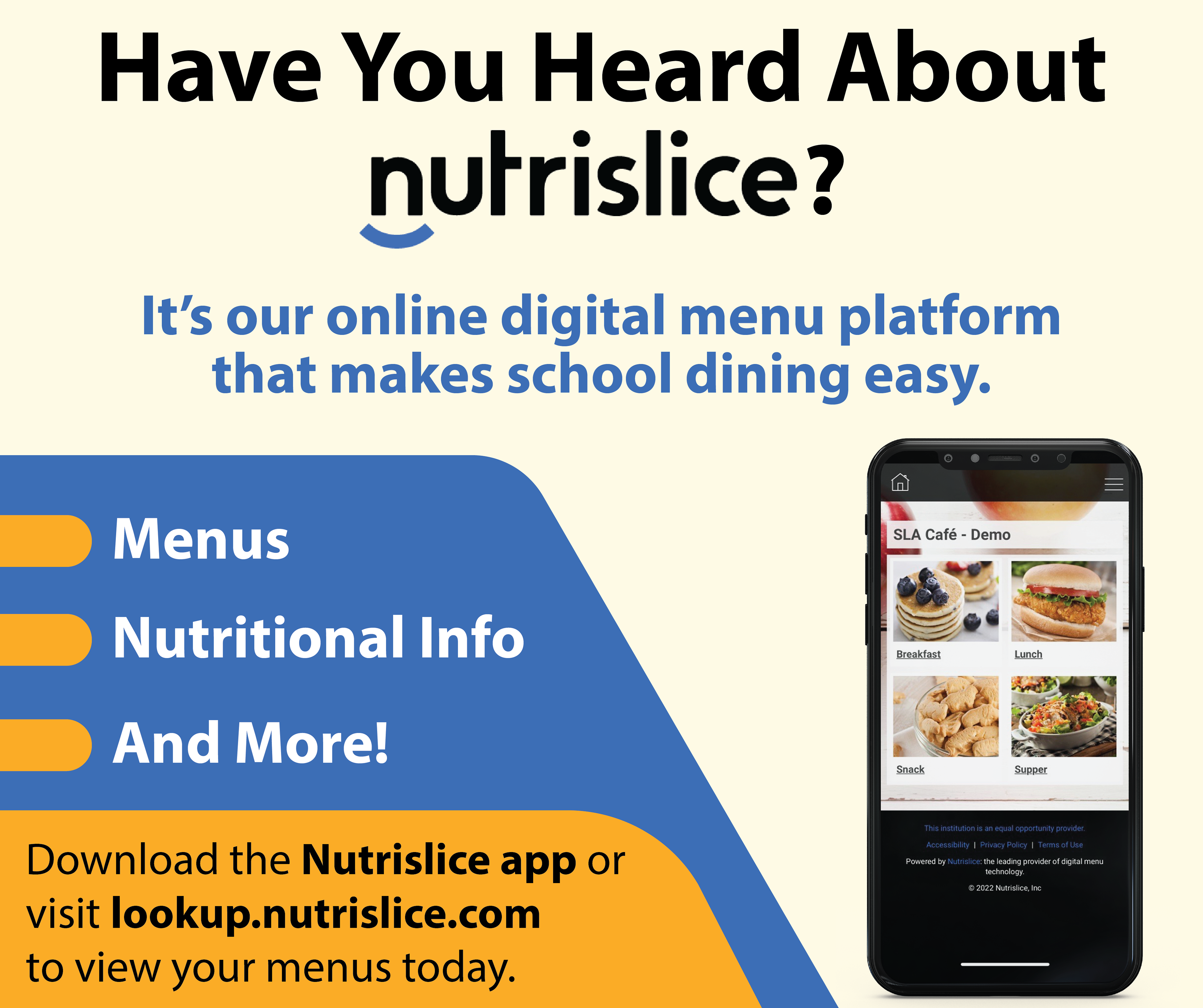 Download Nutrislice