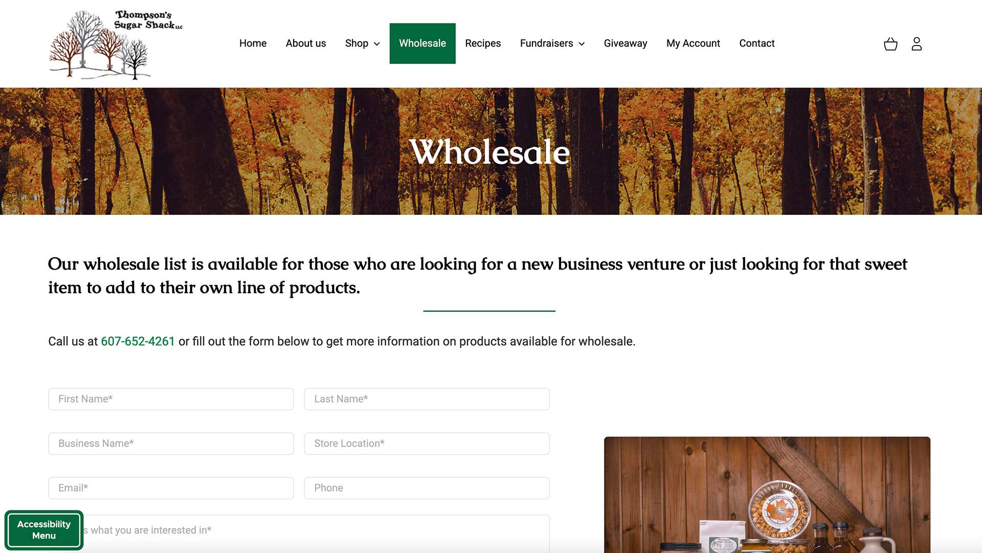 Wholesale Page