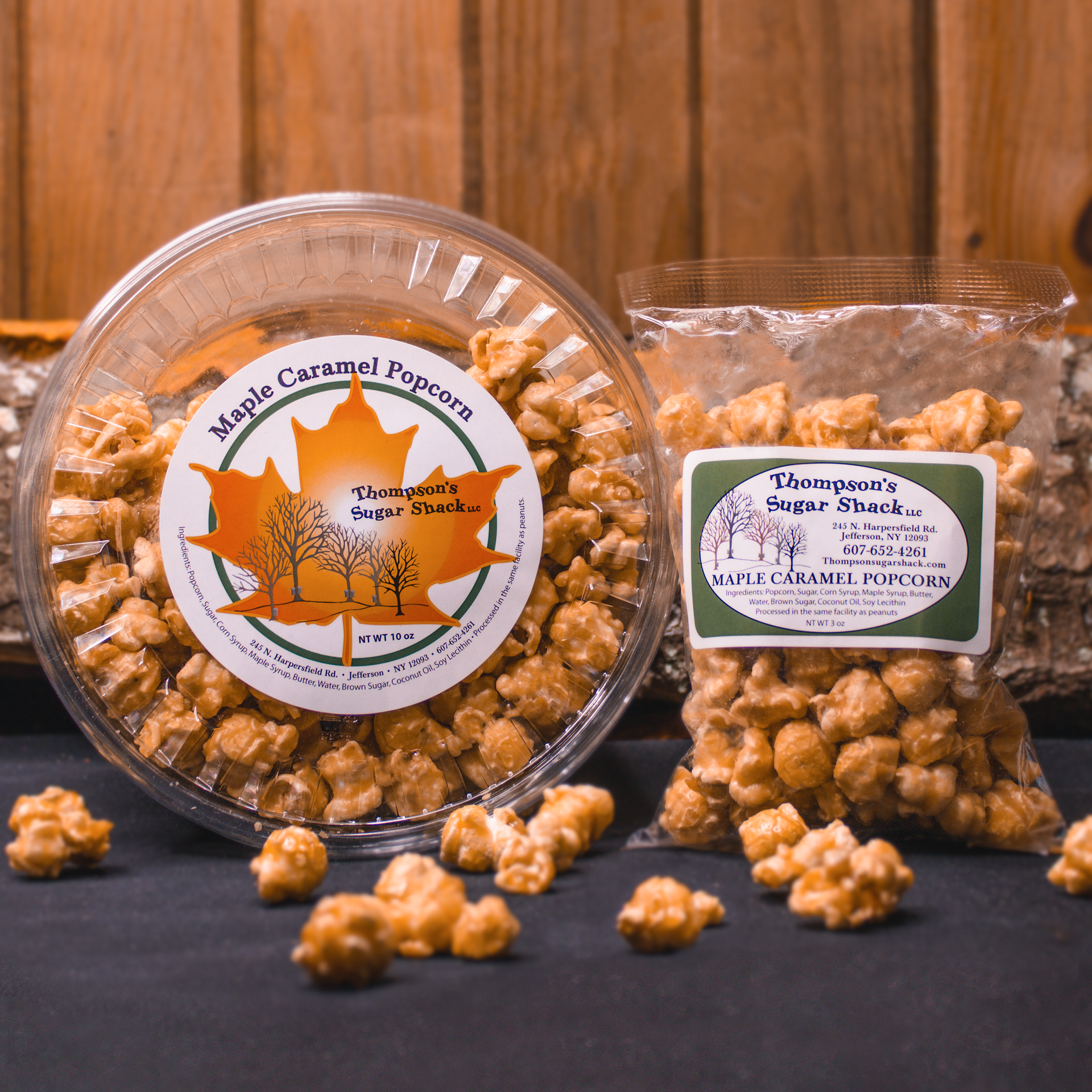 Maple Caramel Popcorn