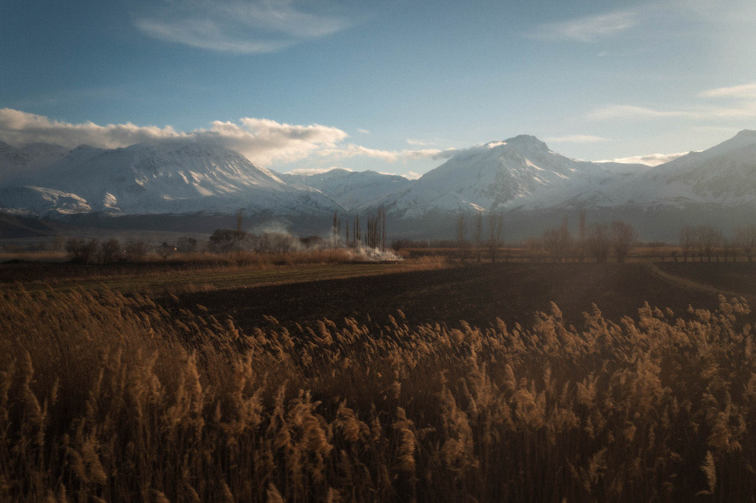 En fumée, train Dogu Express, Turquie, 2026