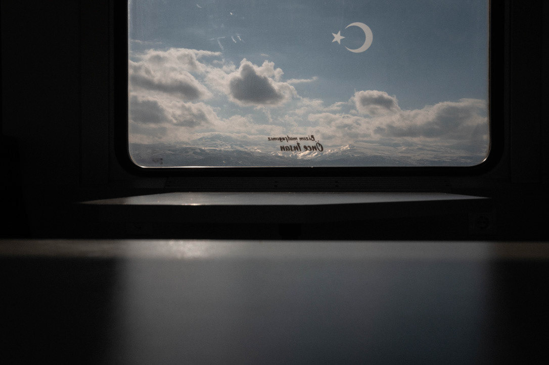 Rêverie, train Dogu Express, Turquie, 2026