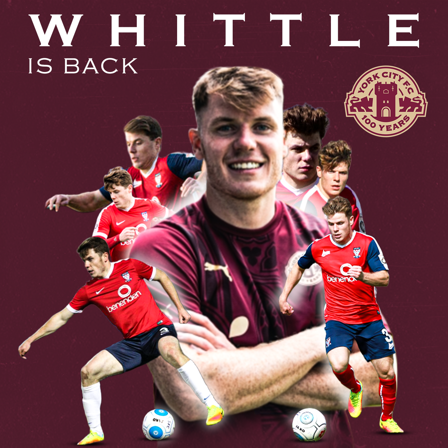 Welcome back Alex Whittle graphic