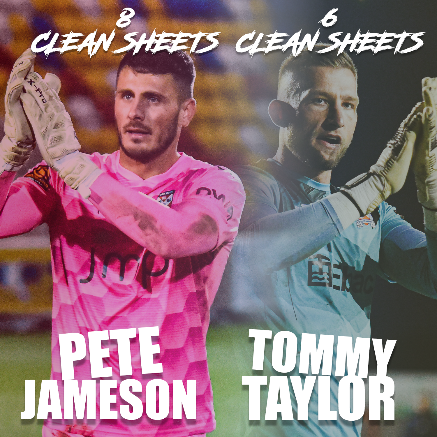 Goalkeepers stats graphic