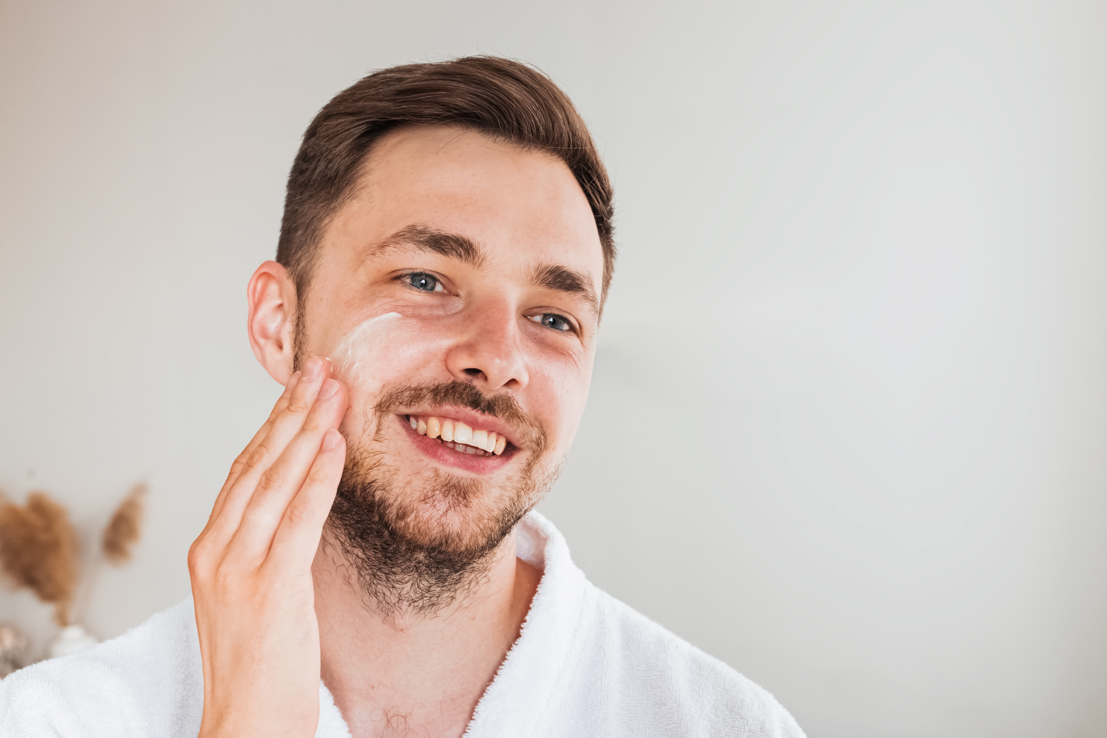 Morning skincare routine