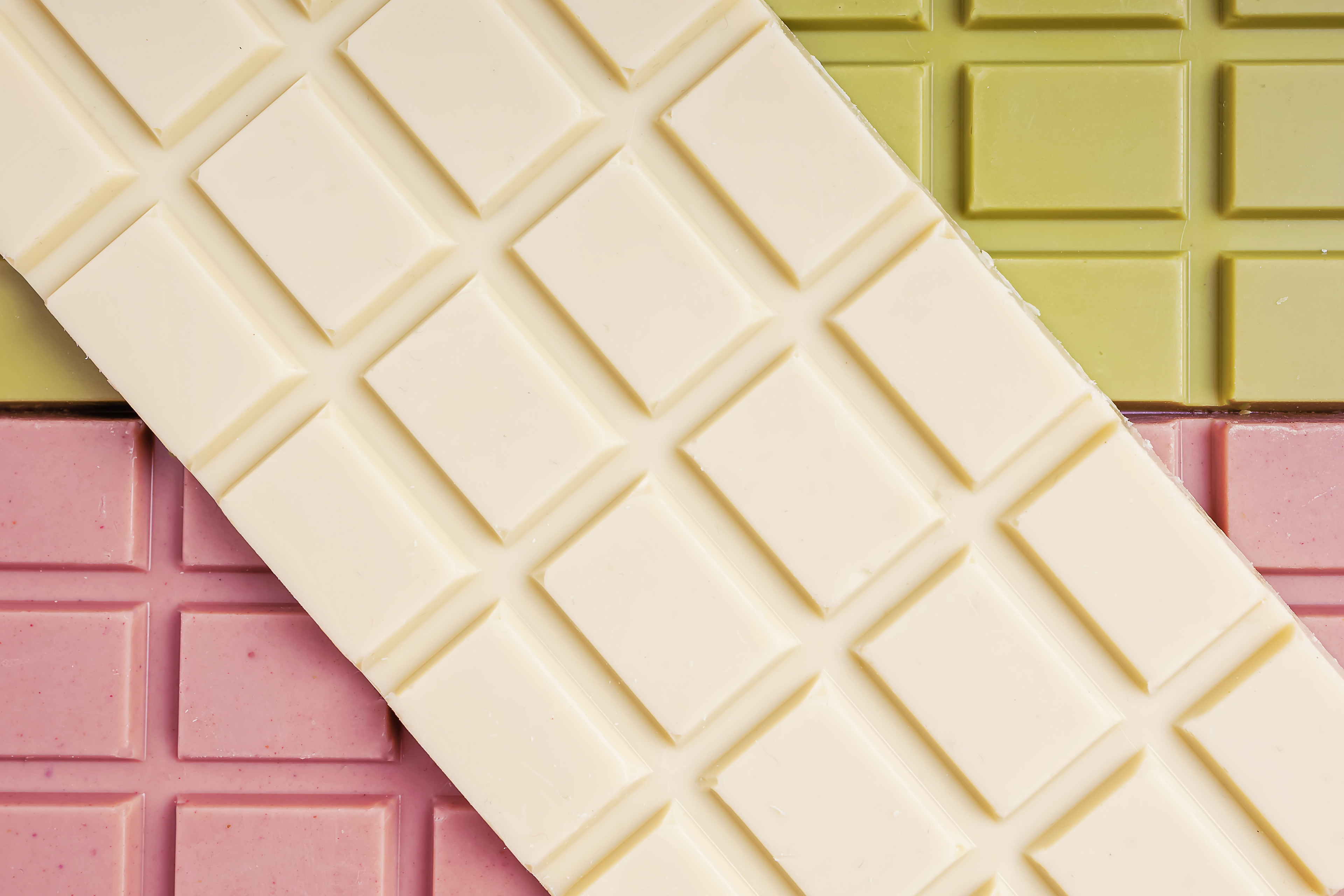 chocolate variety, overhead