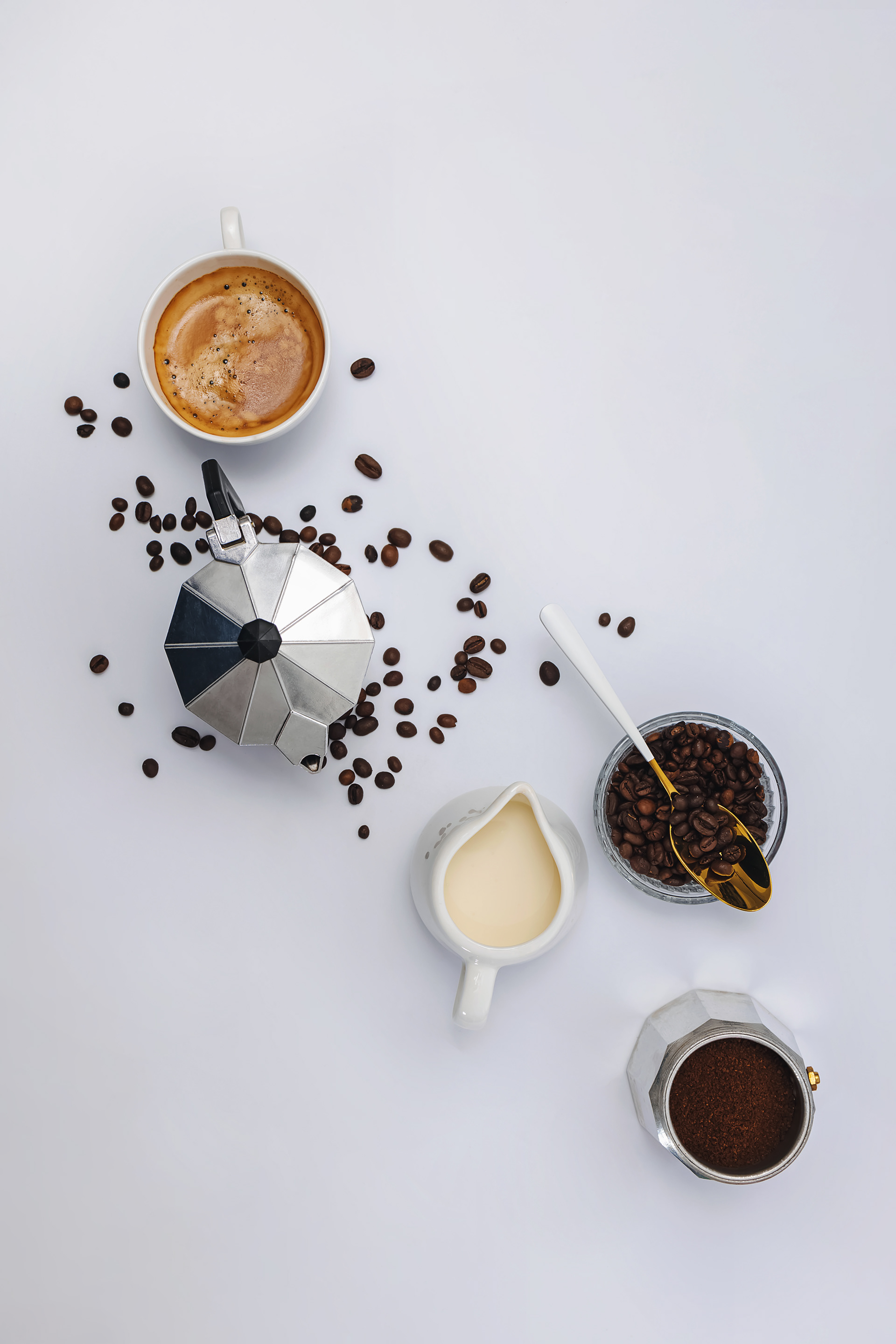 Still Life - coffee and beans