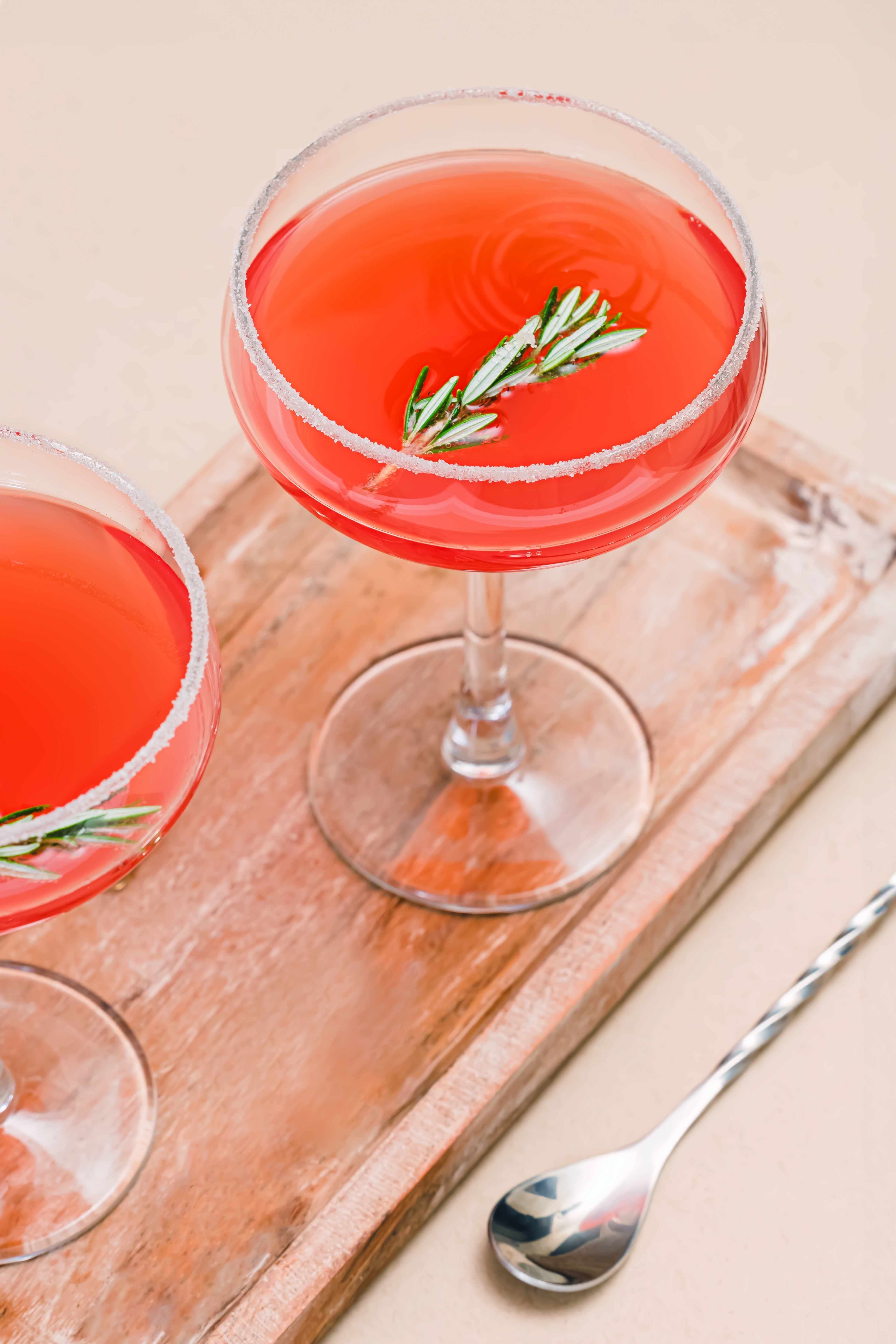 cocktail with rosemary