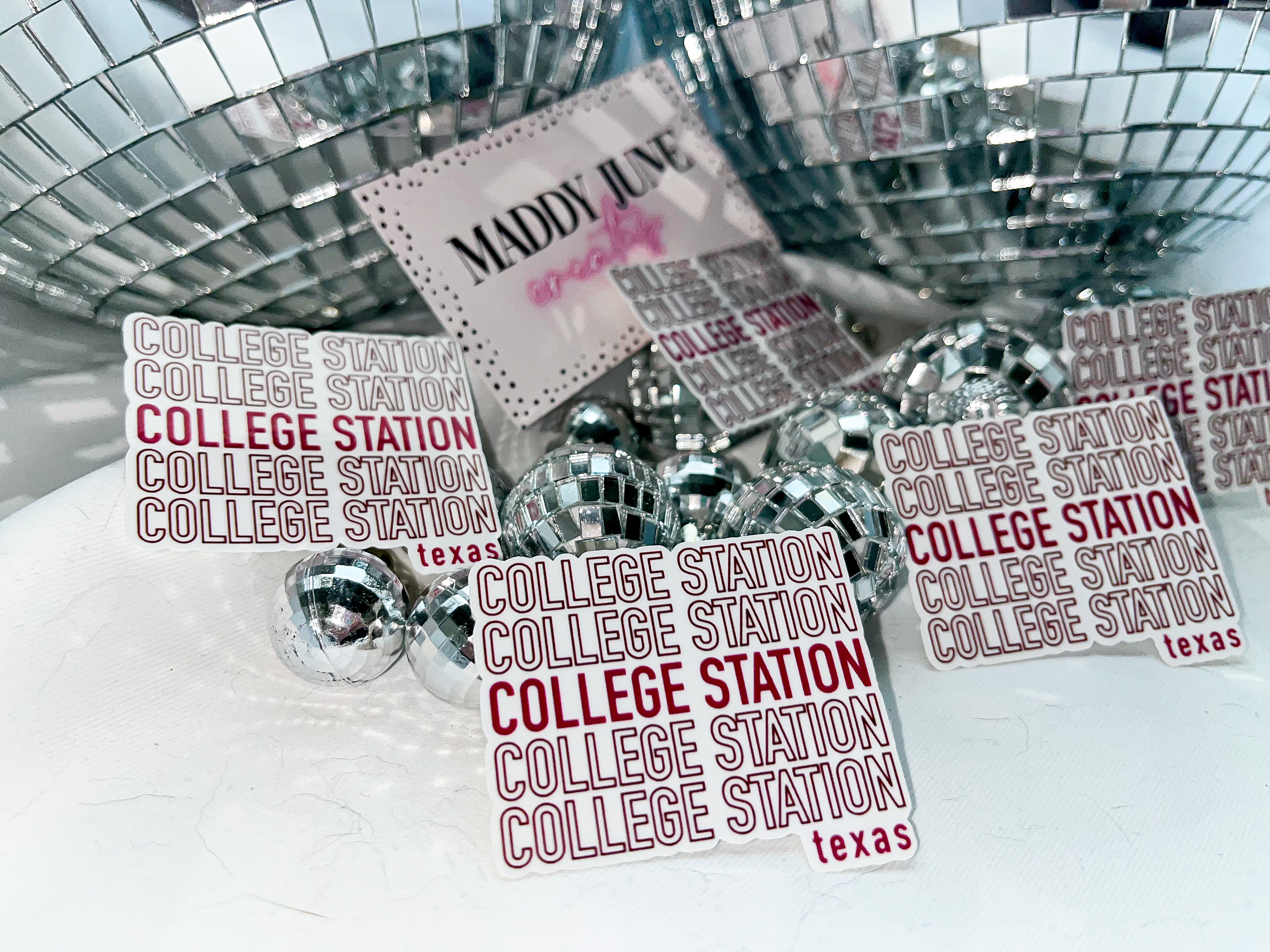 College Station Sticker