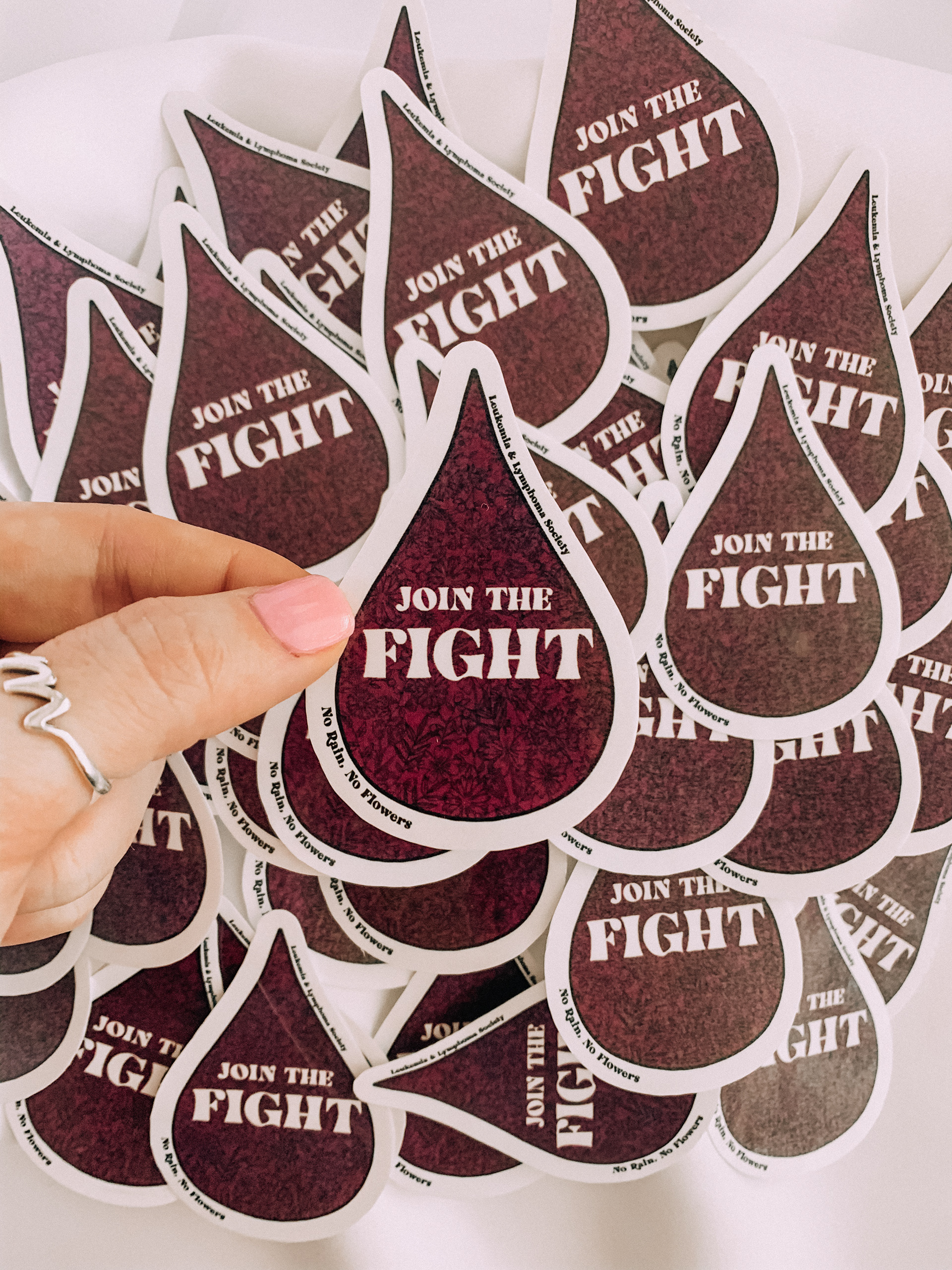 Join The Fight LLS Stickers