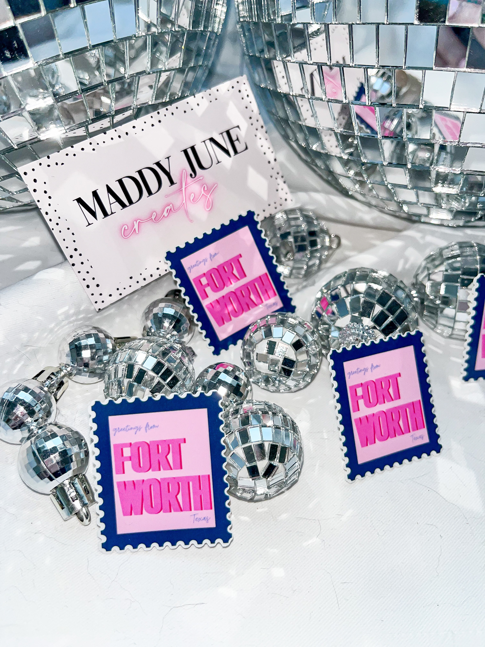 Fort Worth Stamp Sticker