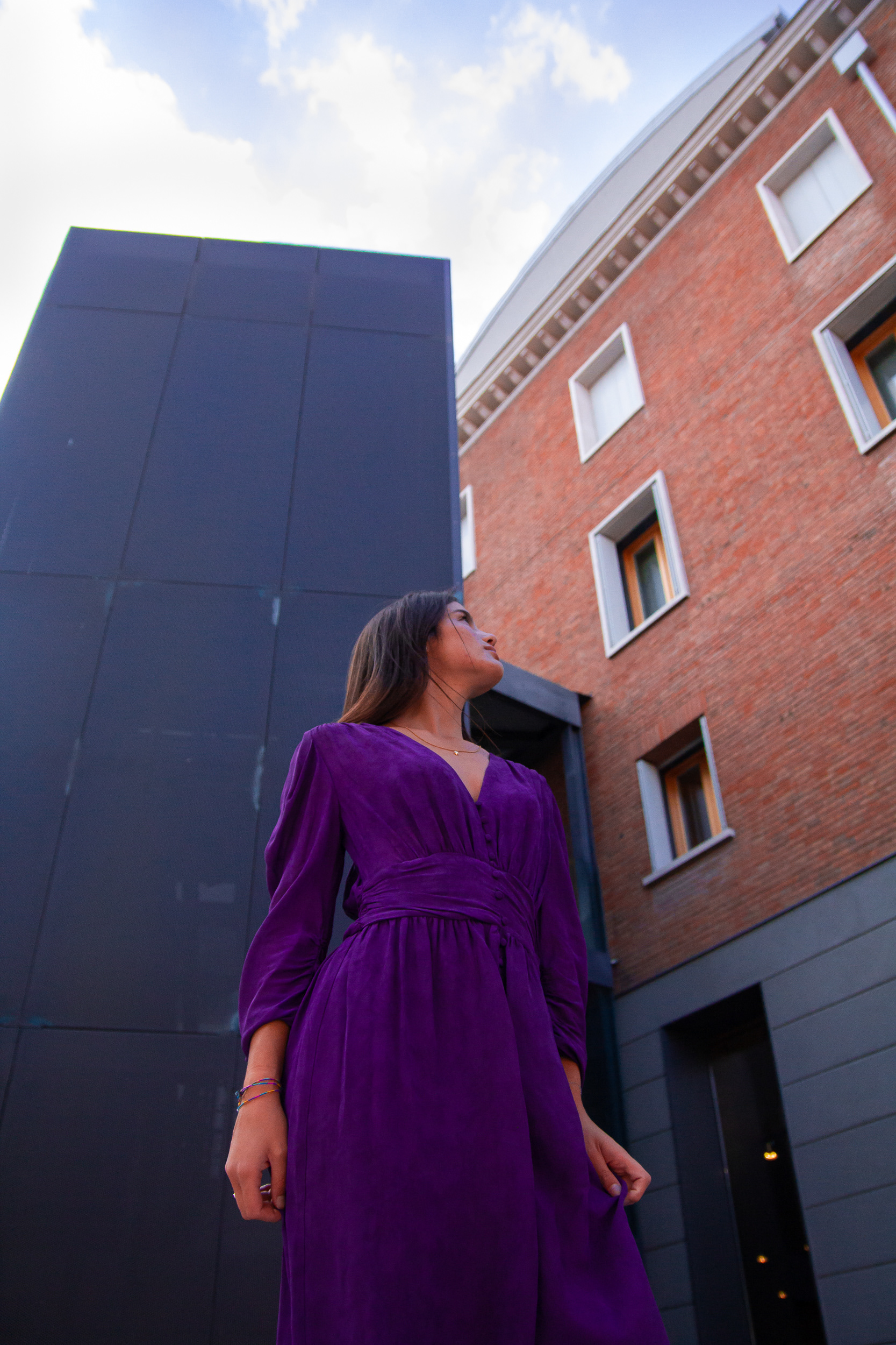THEME: Beauty and the City; PHOTOGRAPHER: Alessia Serain; TALENT: Emma Finco; STYLIST : Alessia Serain and Emma Finco;
