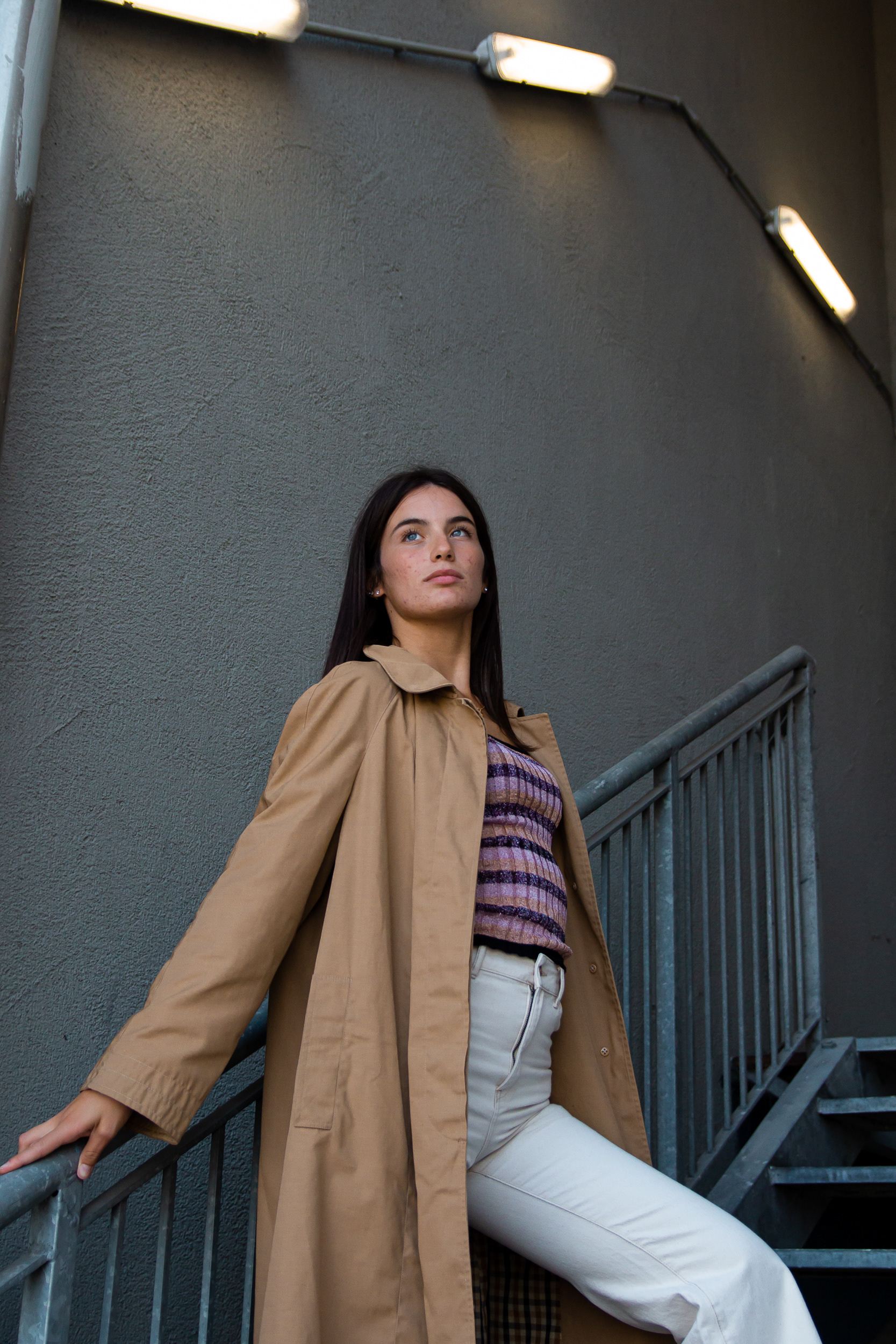 THEME: Beauty and the City; PHOTOGRAPHER: Alessia Serain; TALENT: Emma Finco; STYLIST : Alessia Serain and Emma Finco;
