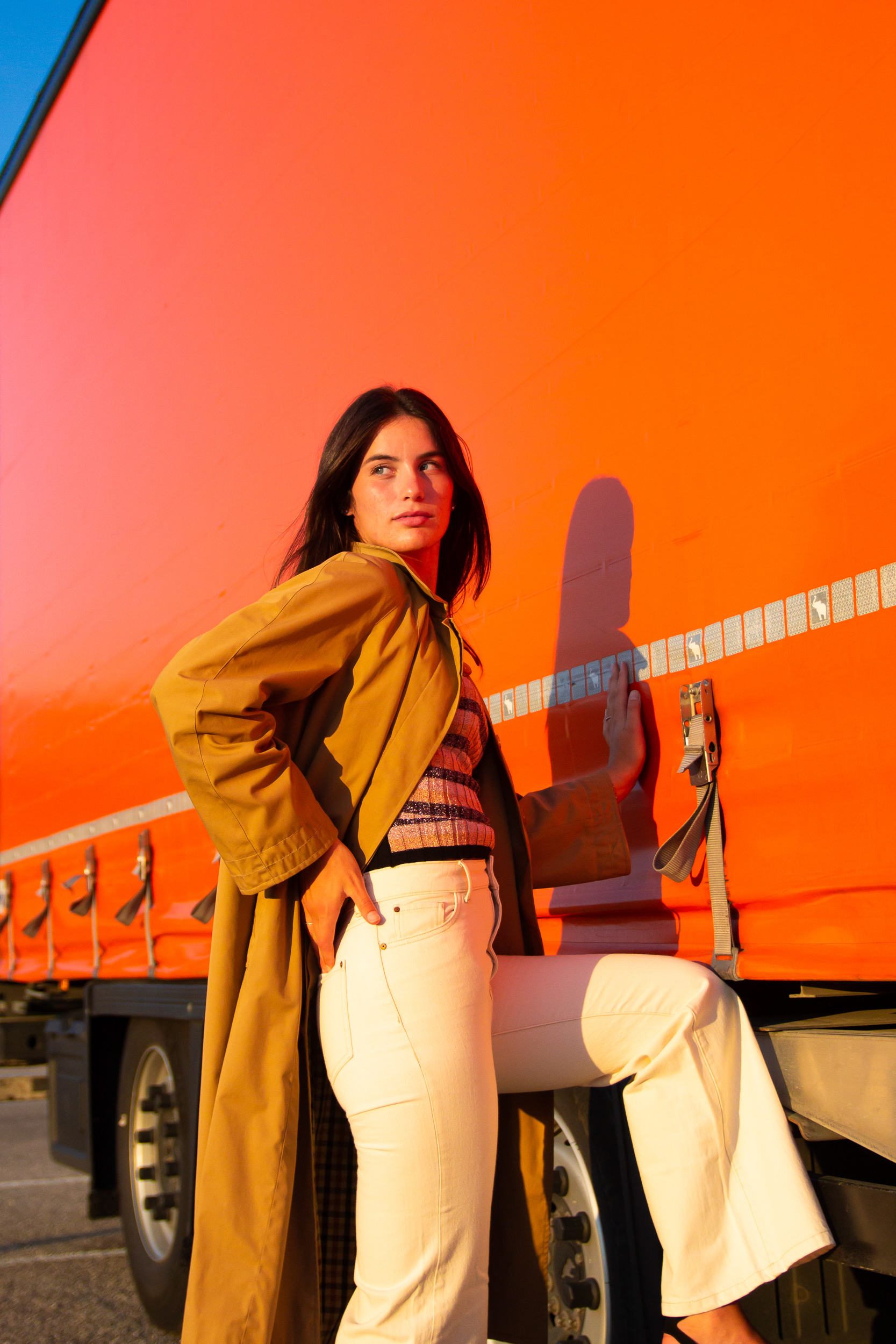 THEME: Beauty and the City; PHOTOGRAPHER: Alessia Serain; TALENT: Emma Finco; STYLIST : Alessia Serain and Emma Finco;