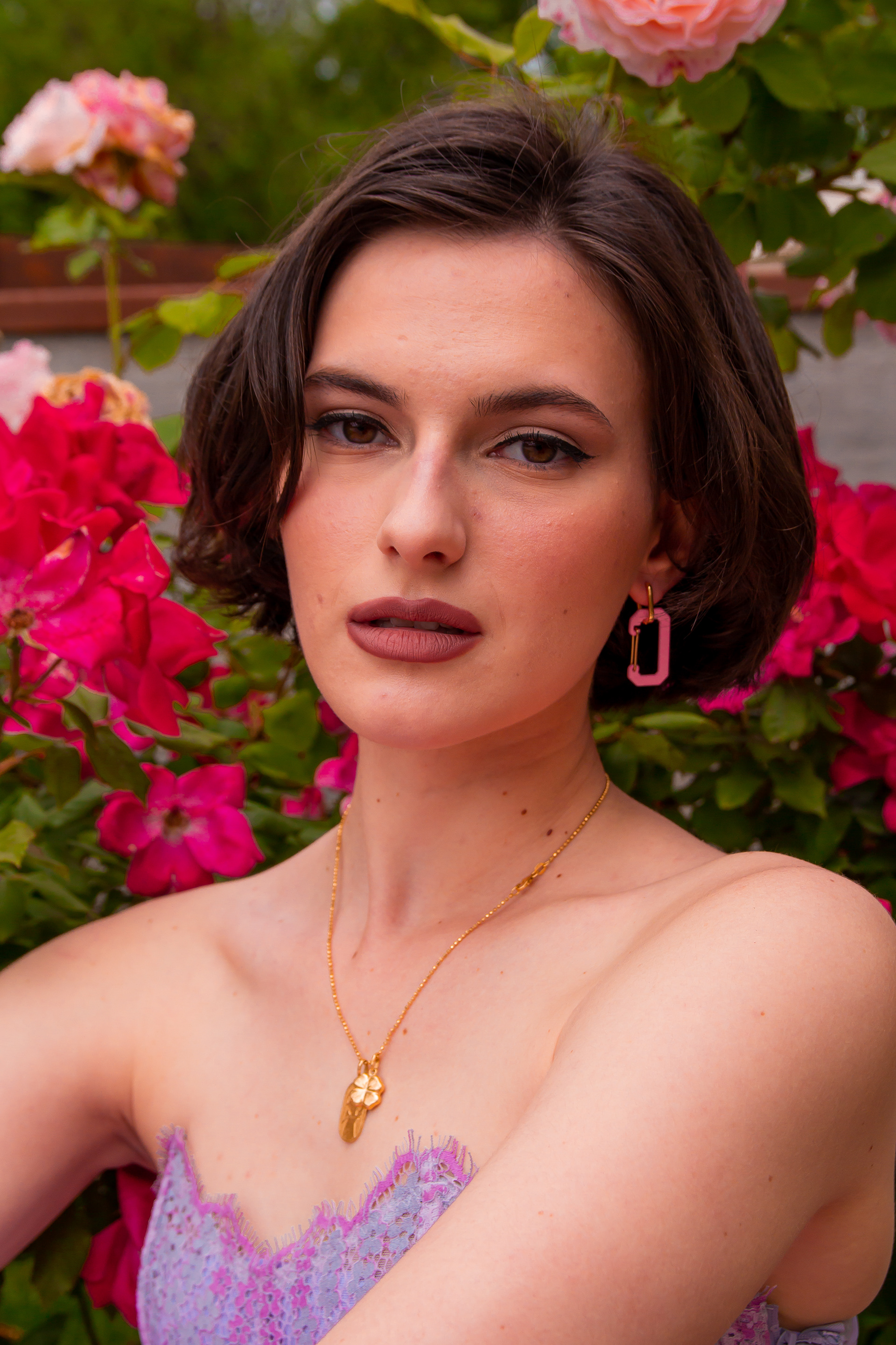 PHOTOGRAPHER: Alessia Serain; TALENT: Maria Rosina ; STYLIST: Adele Pezzolato; JEWELRY: @apz_one