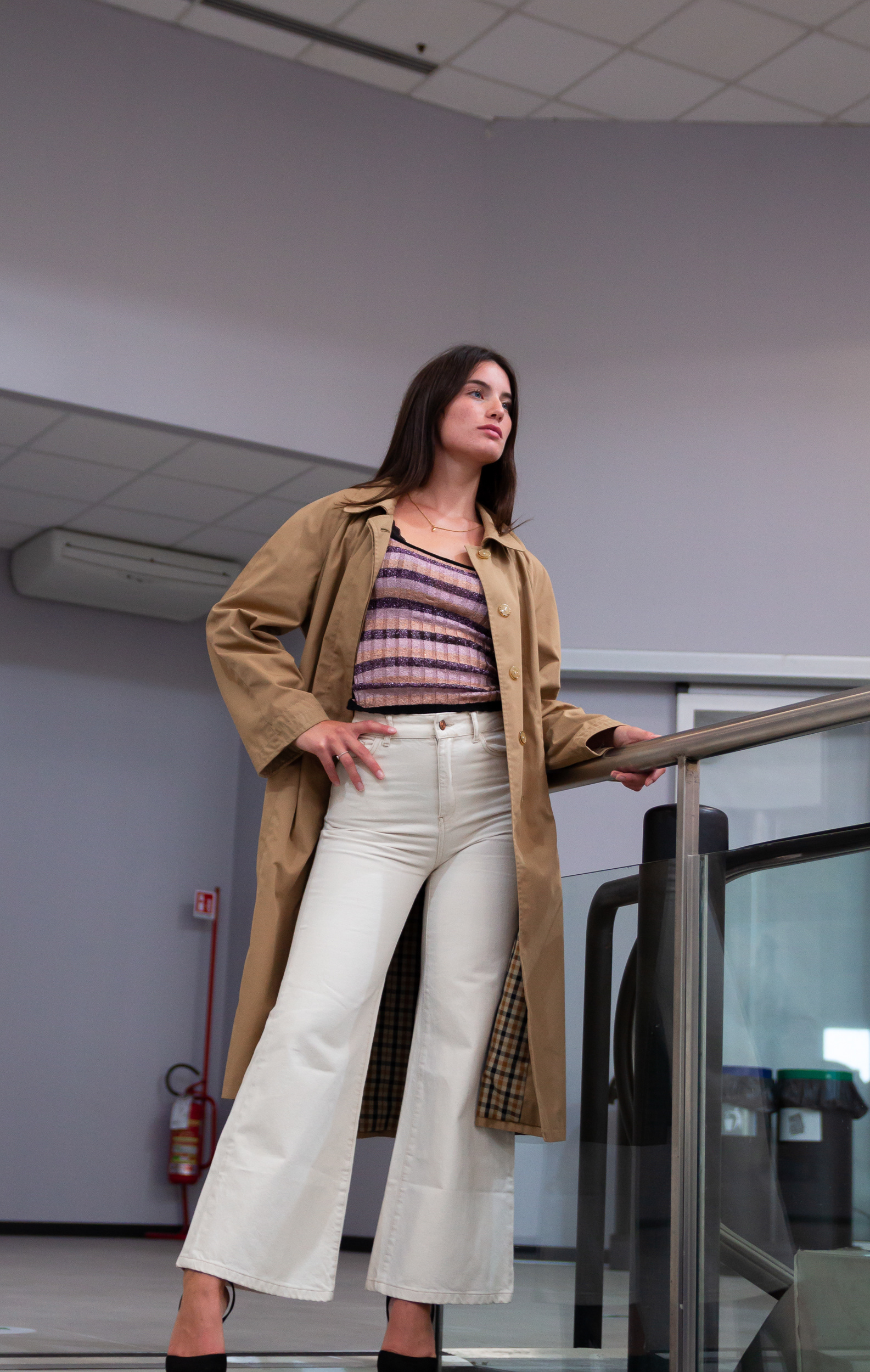 THEME: Beauty and the City; PHOTOGRAPHER: Alessia Serain; TALENT: Emma Finco; STYLIST : Alessia Serain and Emma Finco;