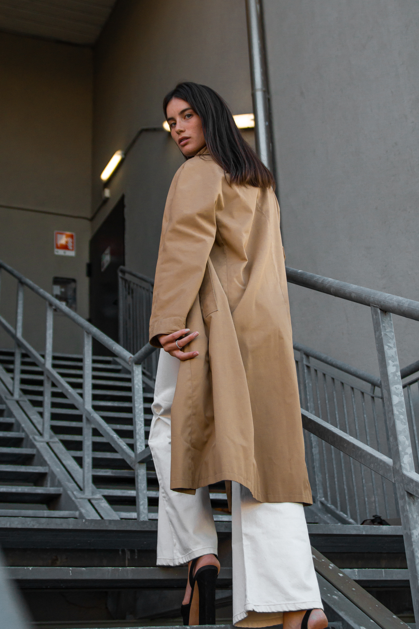 THEME: Beauty and the City; PHOTOGRAPHER: Alessia Serain; TALENT: Emma Finco; STYLIST : Alessia Serain and Emma Finco;