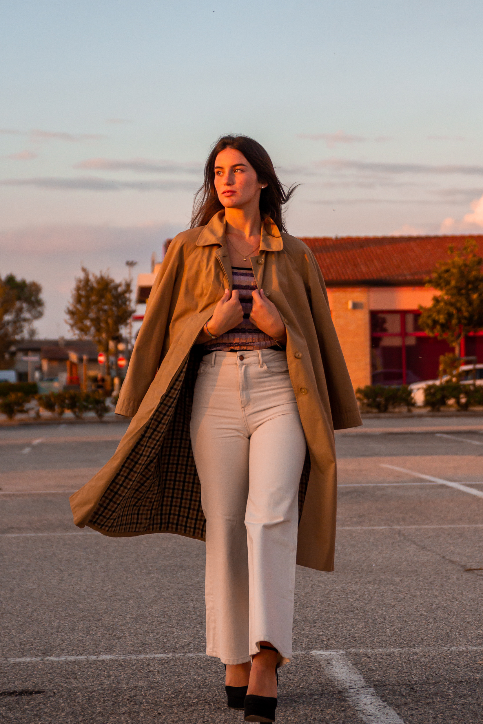 THEME: Beauty and the City; PHOTOGRAPHER: Alessia Serain; TALENT: Emma Finco; STYLIST : Alessia Serain and Emma Finco;