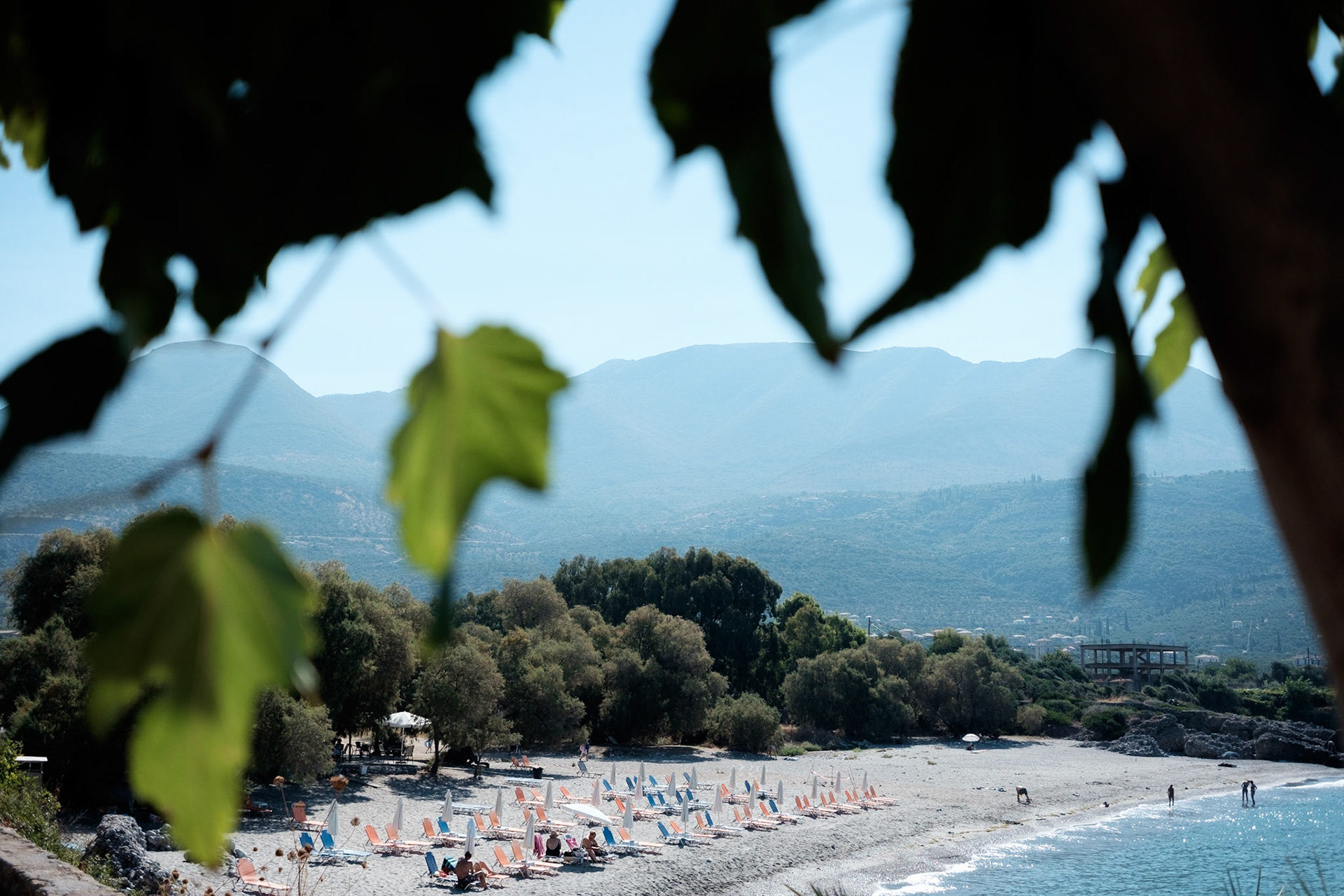 Pantazi Beach, Péloponnèse, Grèce.