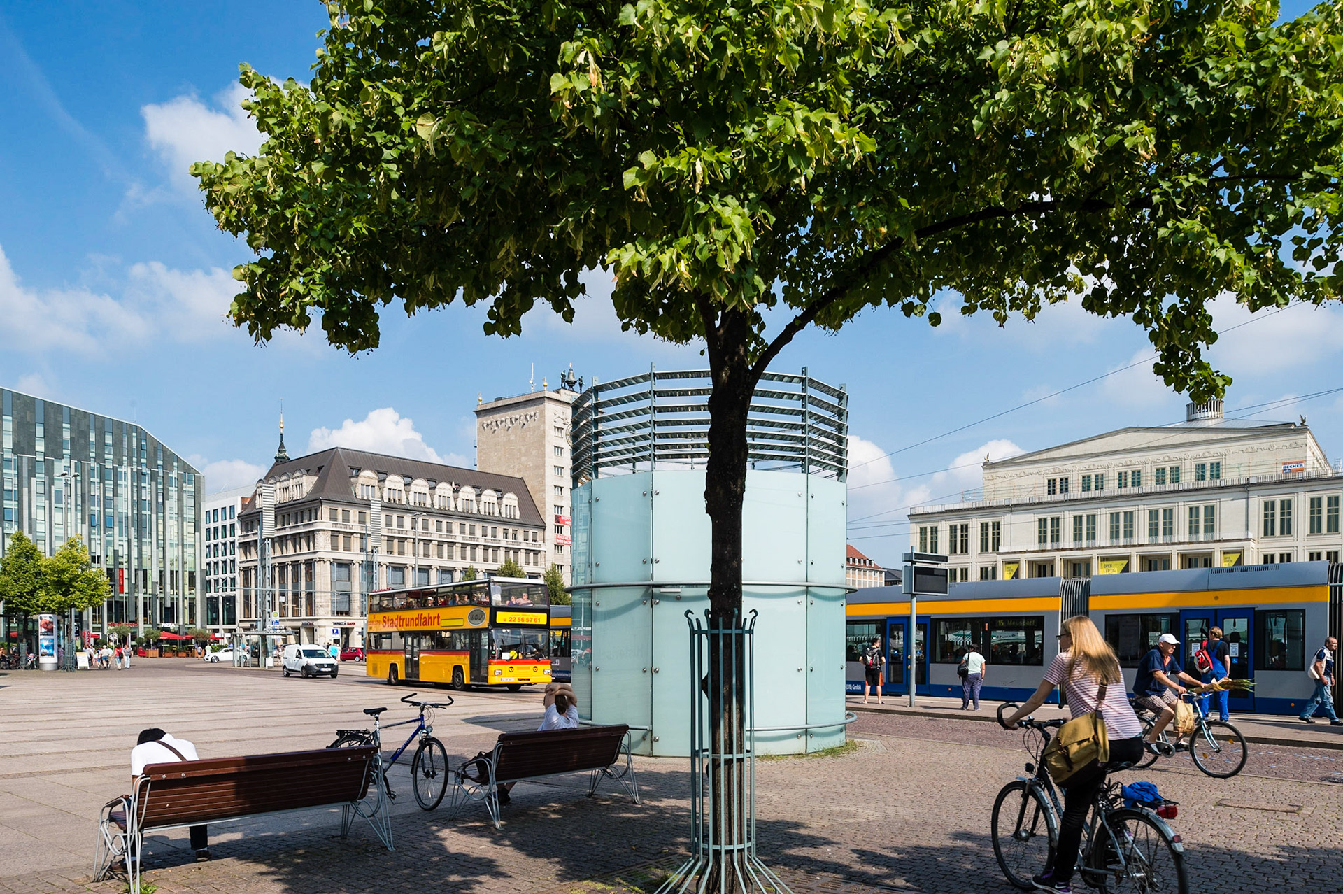 Leipzig, Saxe, Allemagne. /  Leipzig, Saxony, Germany.