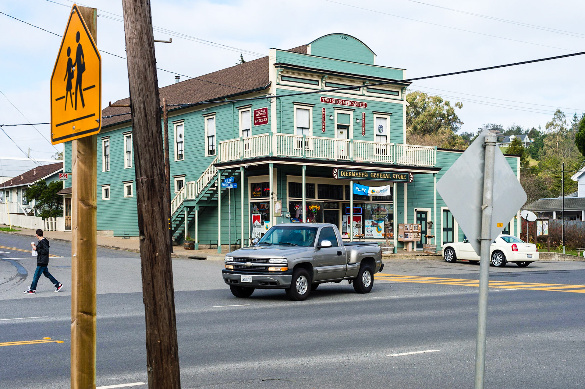 Tomales, Californie, USA.