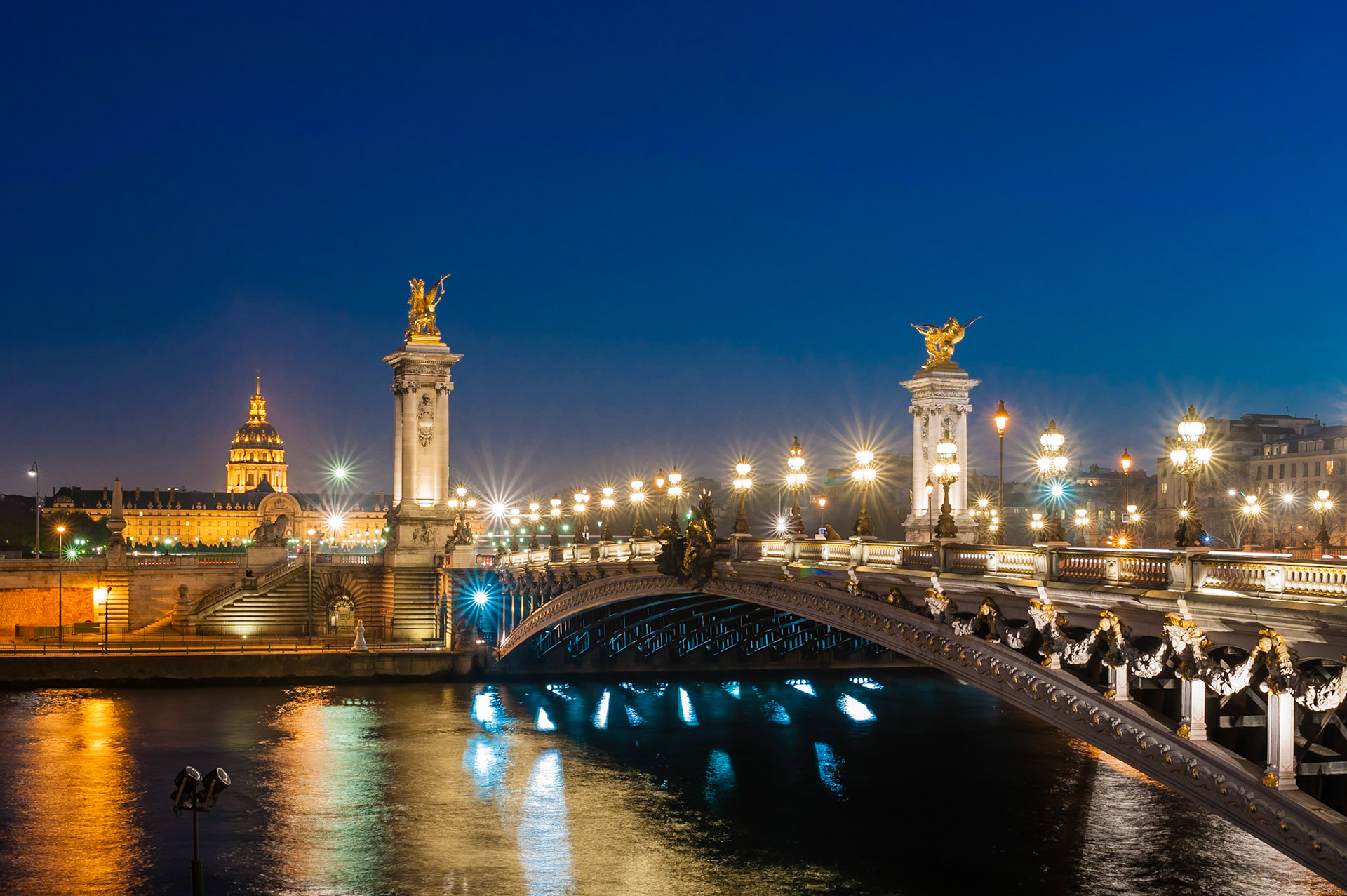 Paris, le Pont Alexandre III