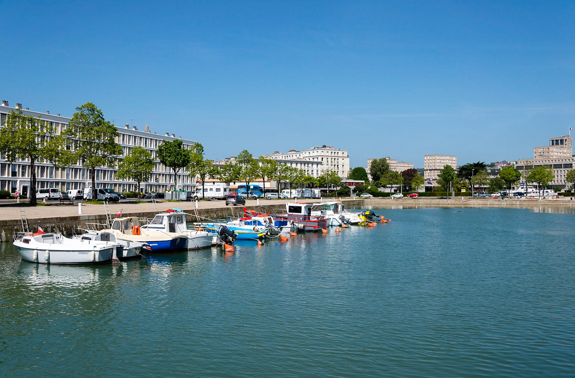 Le Havre. Le Bassin du Roi.