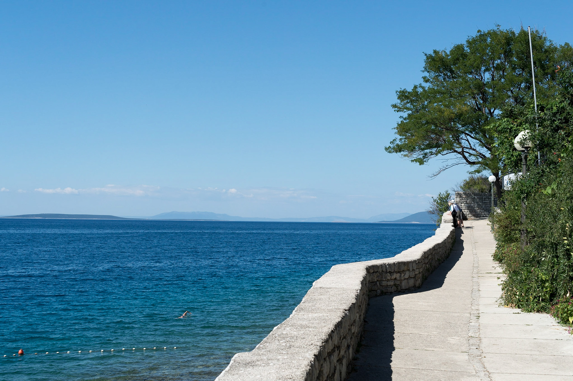 Osor, Ile de Cres, Croatie. / Osor, Island Cres, Croatia.