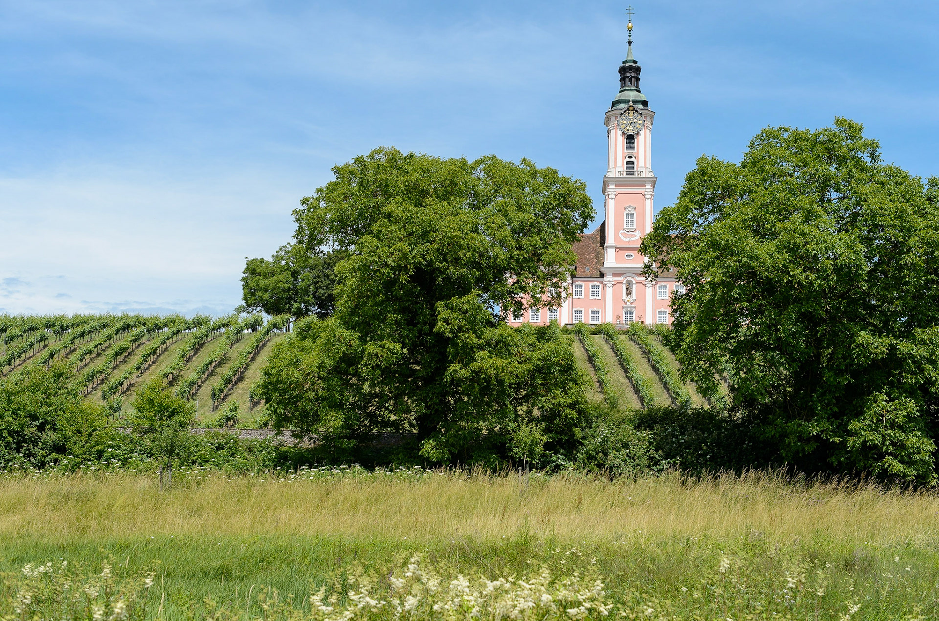 Wallfahrtskirche Birnau. Lac de Constance, Bade-Wurtemberg, Allemagne.