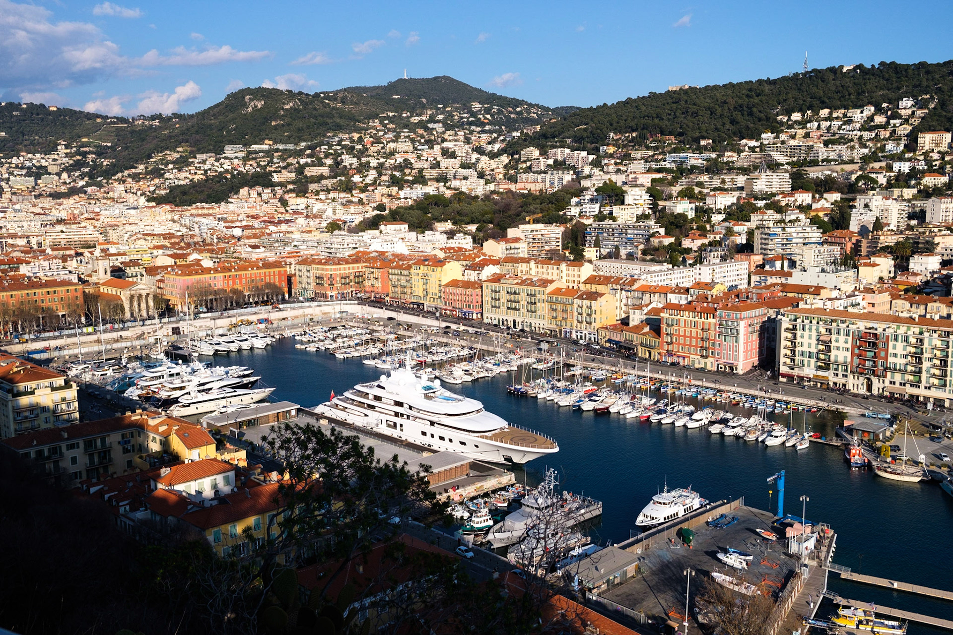 Le Port de Nice, Alpes Marimes, France